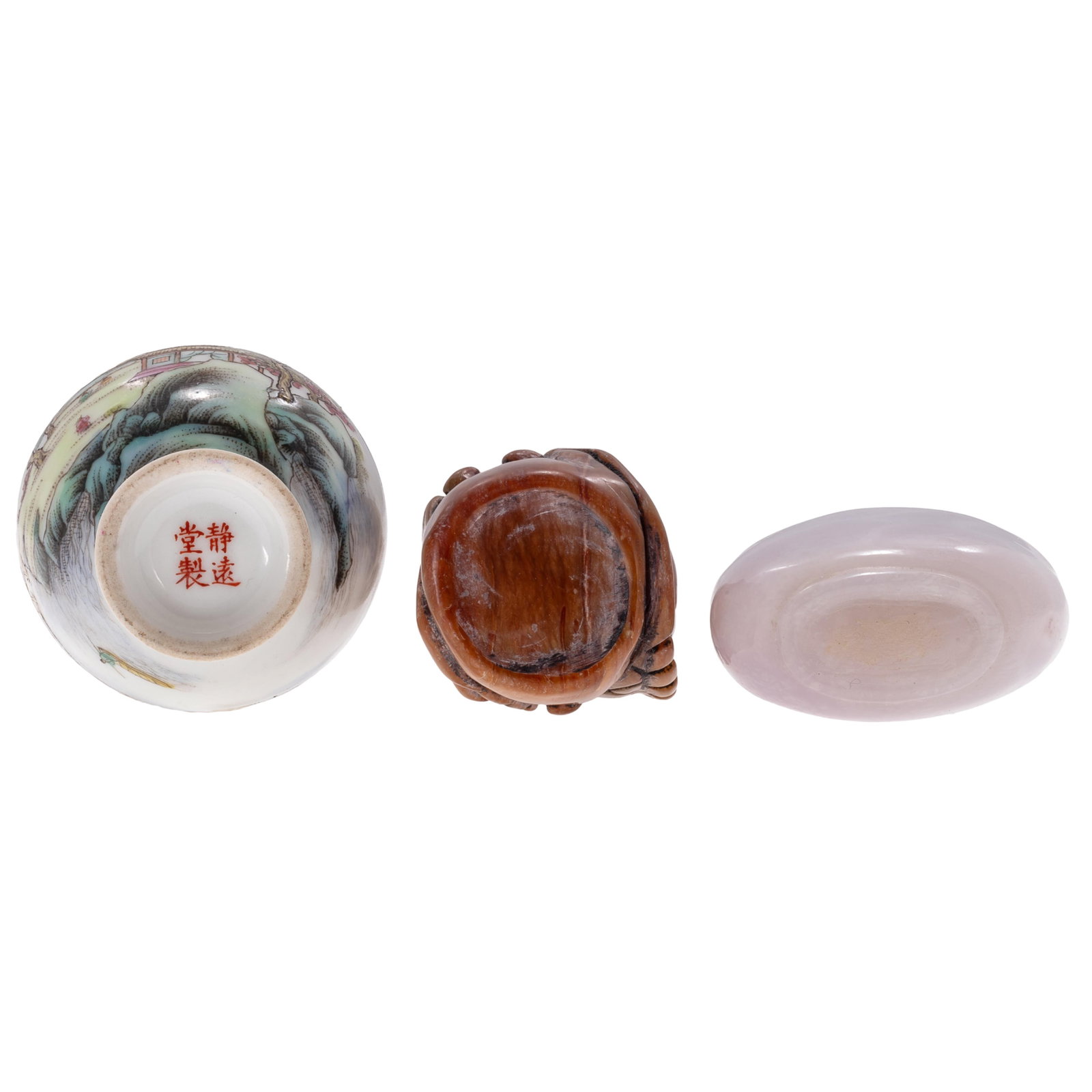 Three Snuff Bottles - 7