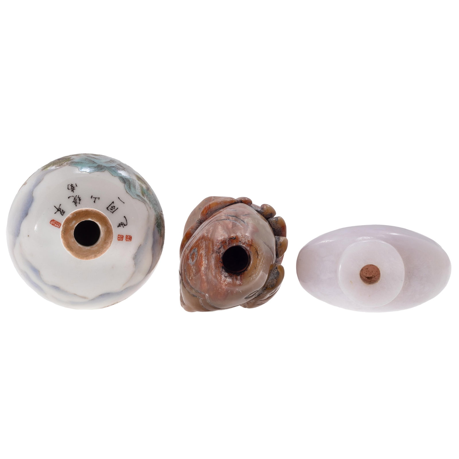 Three Snuff Bottles - 8
