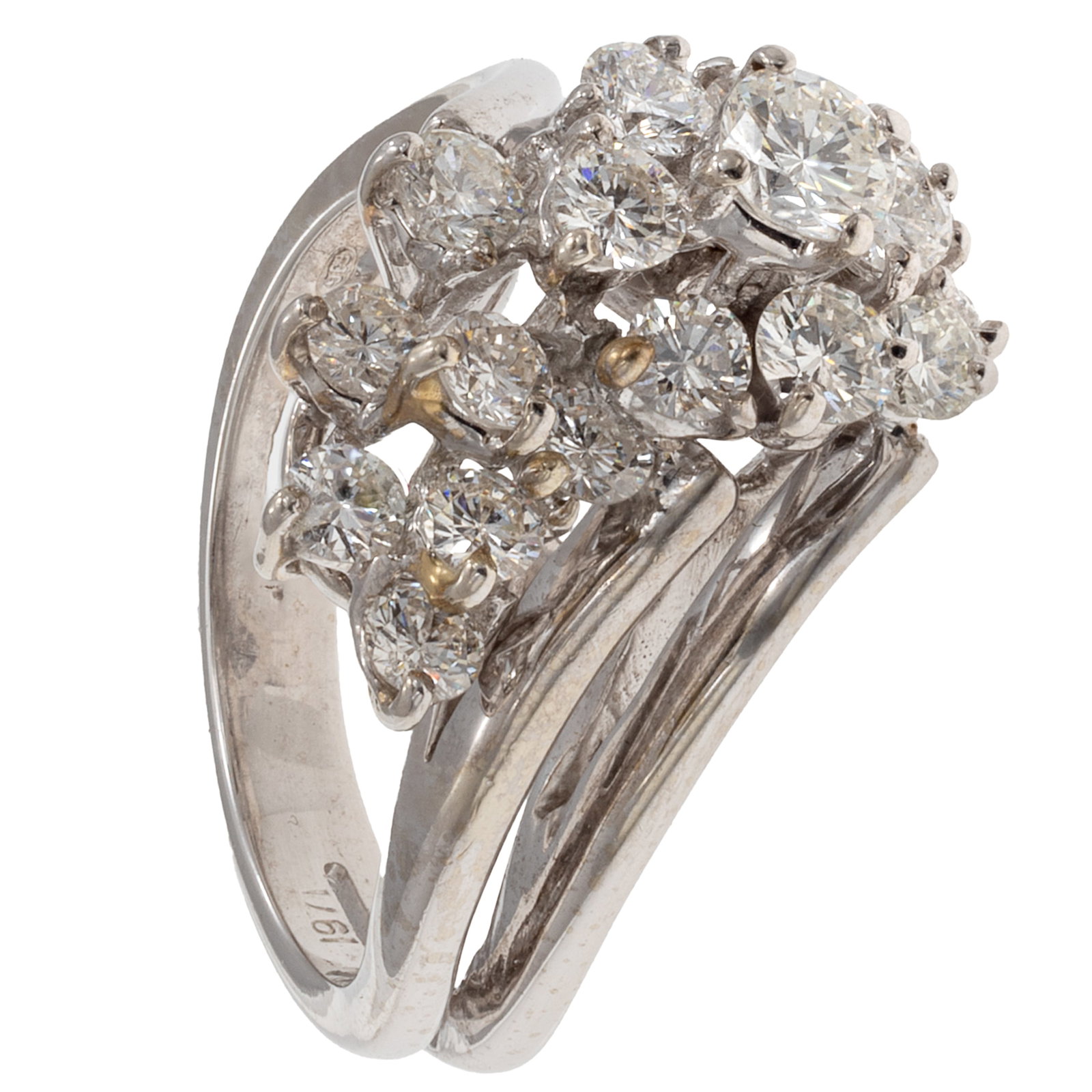 Diamond, 14k White Gold Ring (1 of 6)