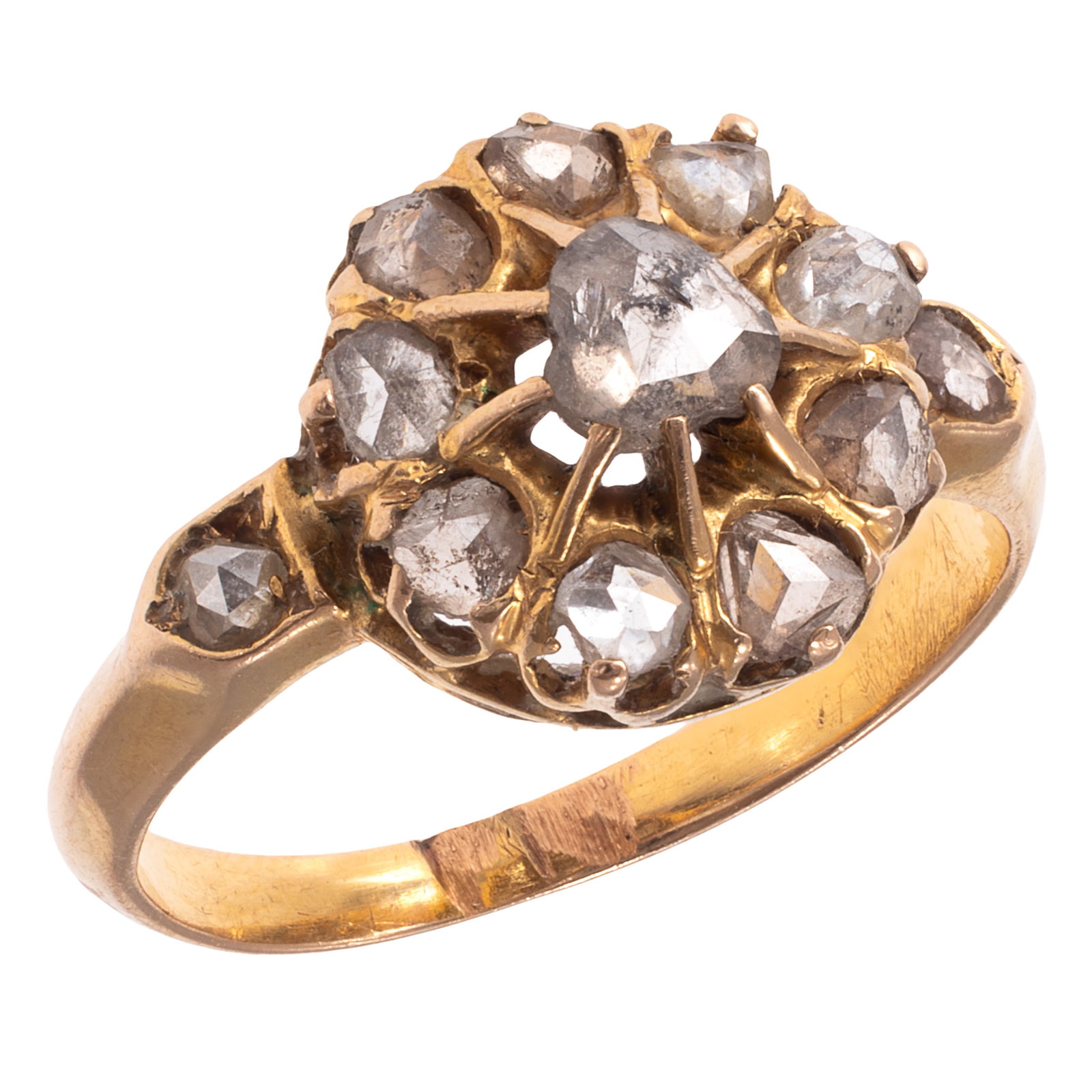 Diamond, 14k Yellow Gold Ring (1 of 5)
