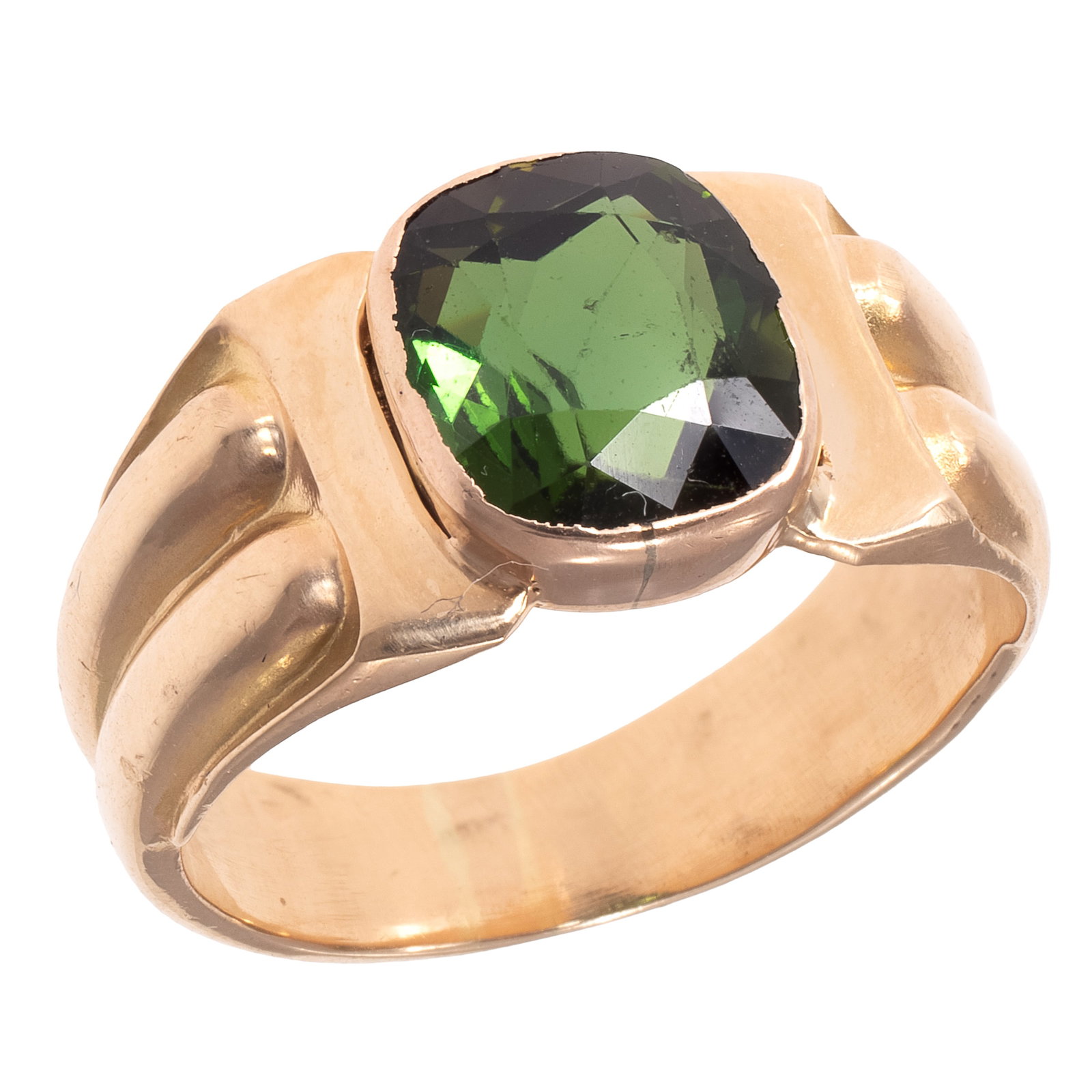 Tourmaline, 14k Yellow Gold Ring (1 of 5)