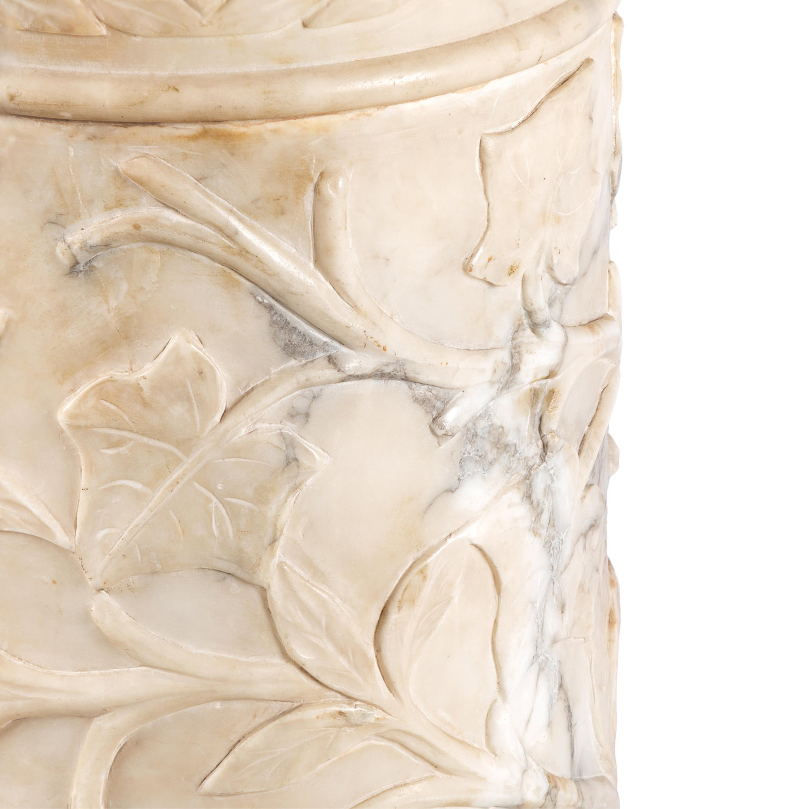 Neoclassical Carrara Marble Plinth - 5