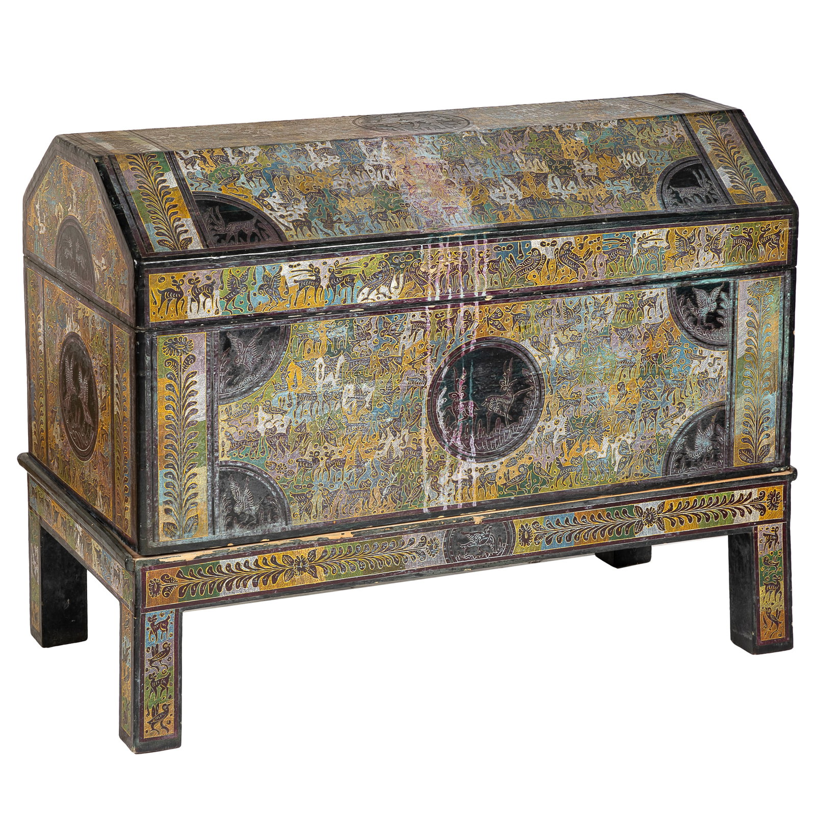 Mexican Folk Art Trunk (1 of 6)
