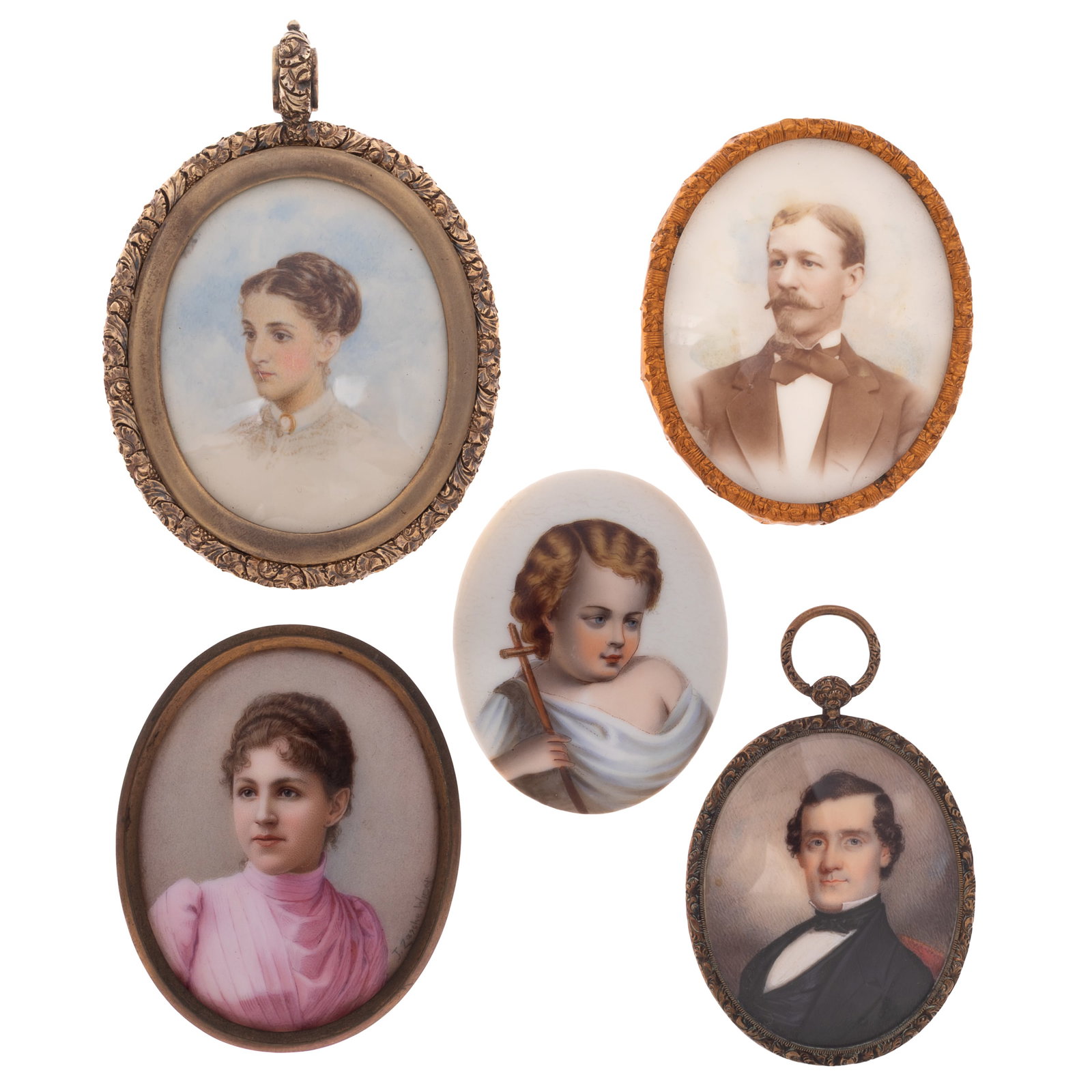 A Collection of Portrait Miniatures (1 of 4)