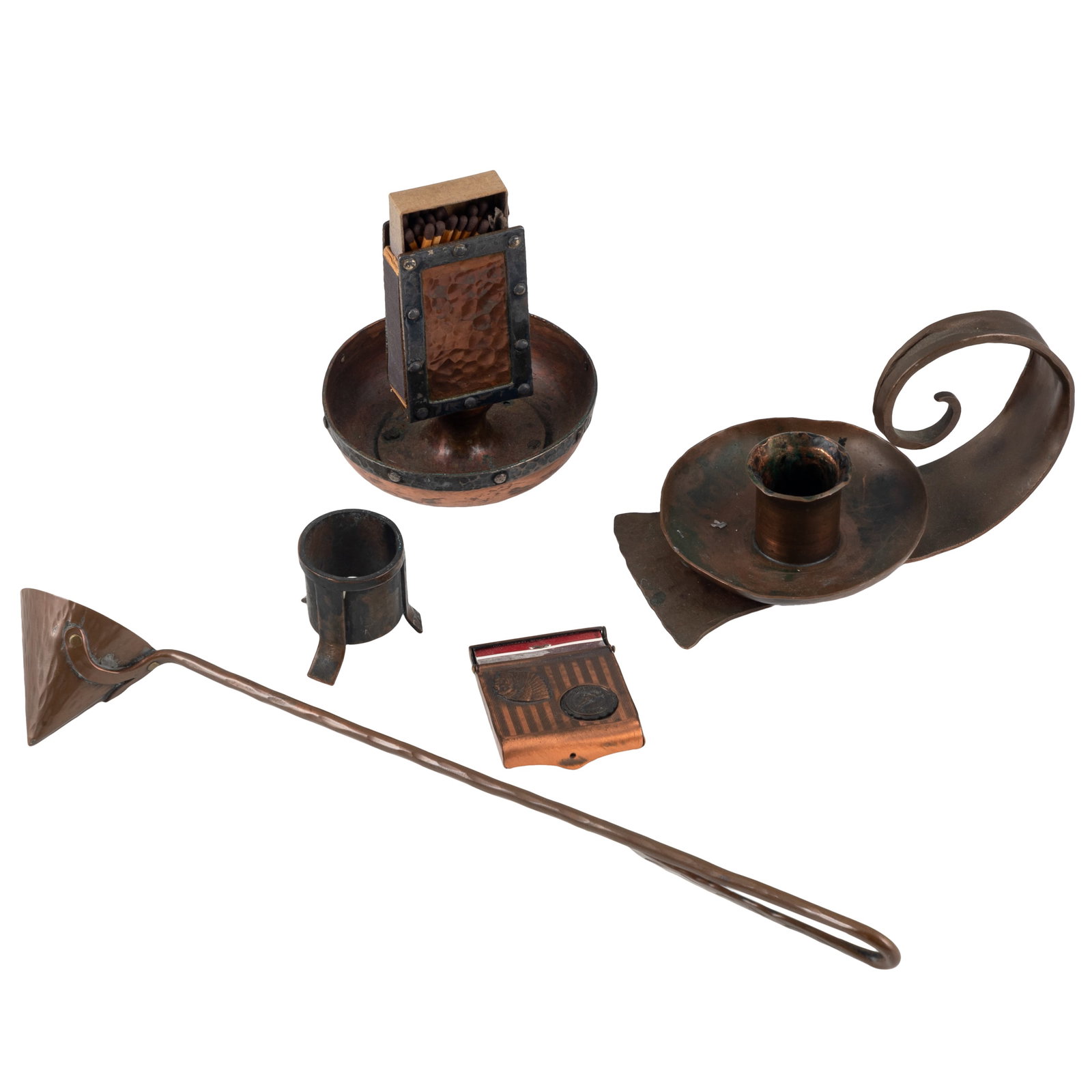 Copper Tabletop Items (1 of 4)