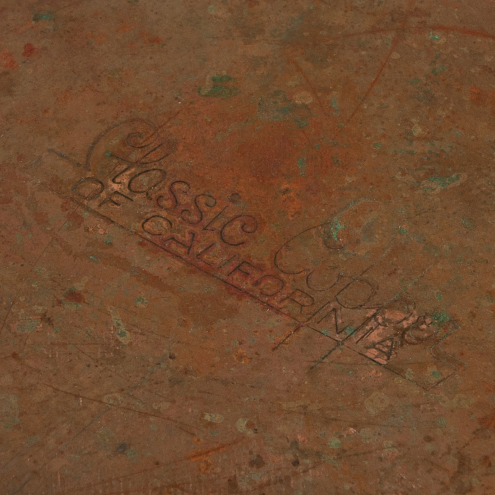 Hammered Copper Tabletop Items - 4