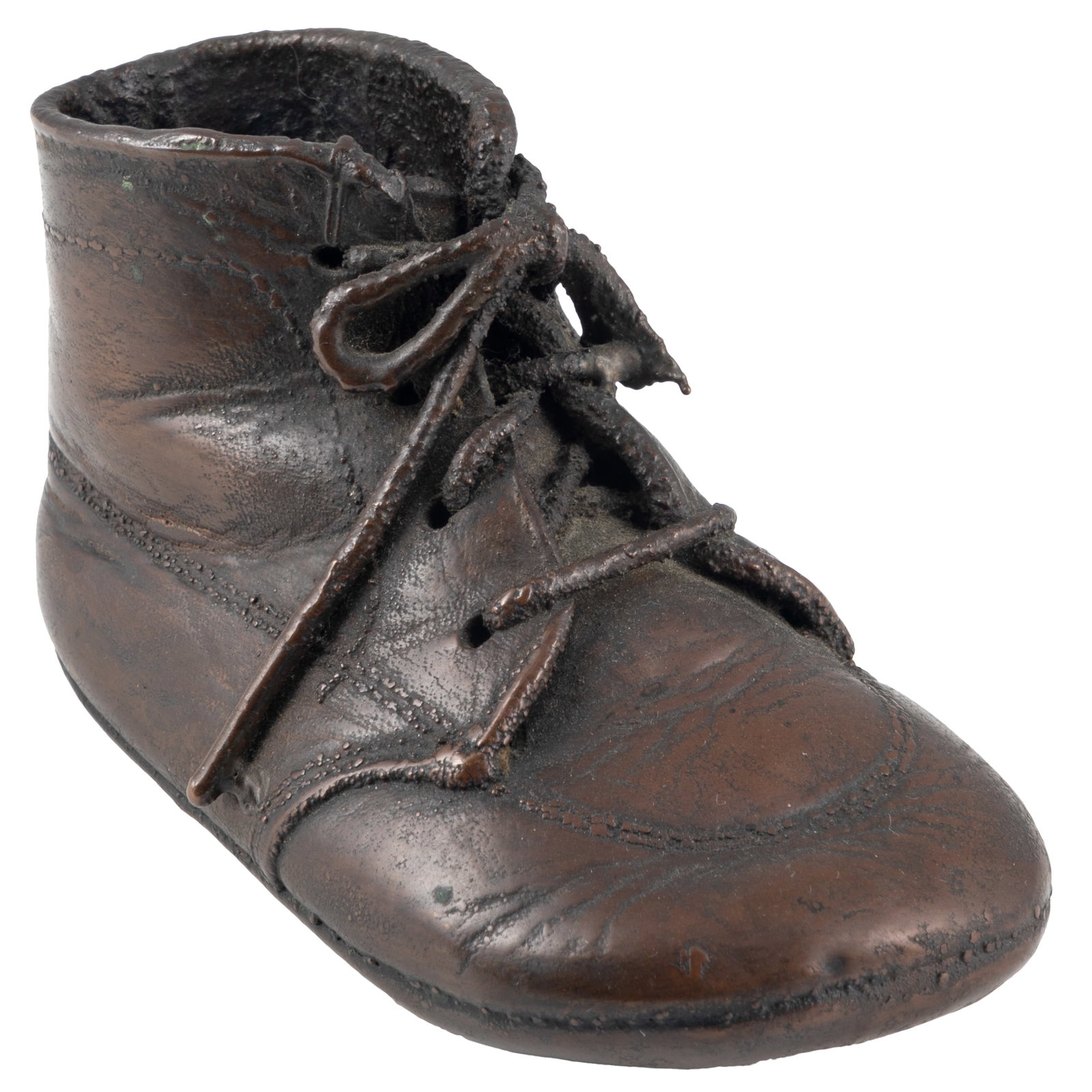 Harry St. John Dixon Copper Baby Shoe (1 of 4)