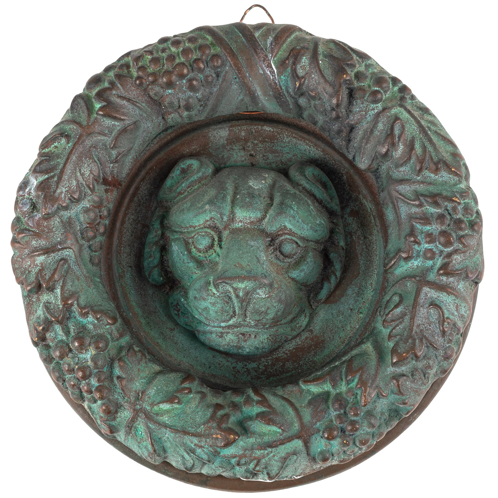 Vintage Brass Lion Head Door Knocker (1 of 4)