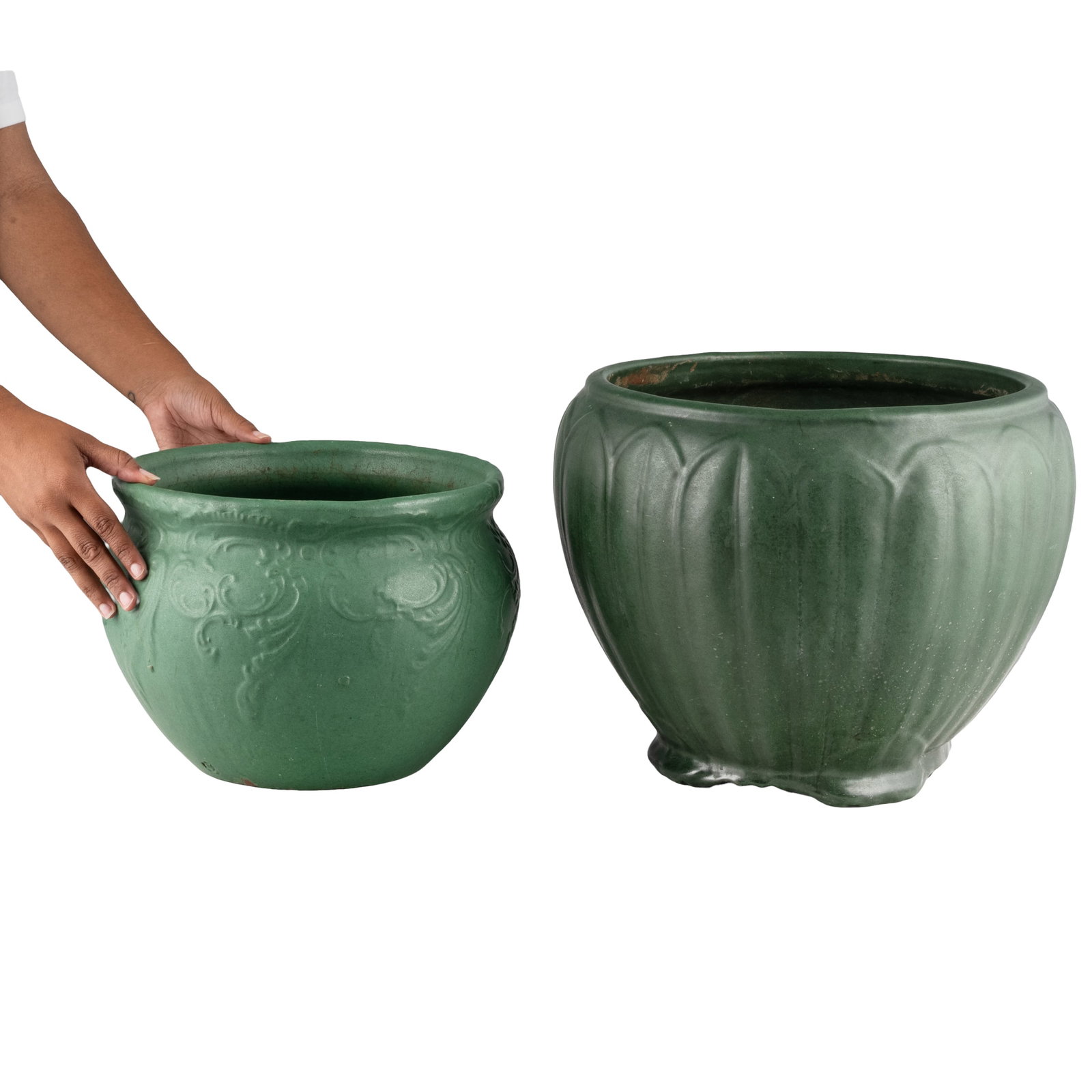 Weller Pottery Planters (1 of 7)