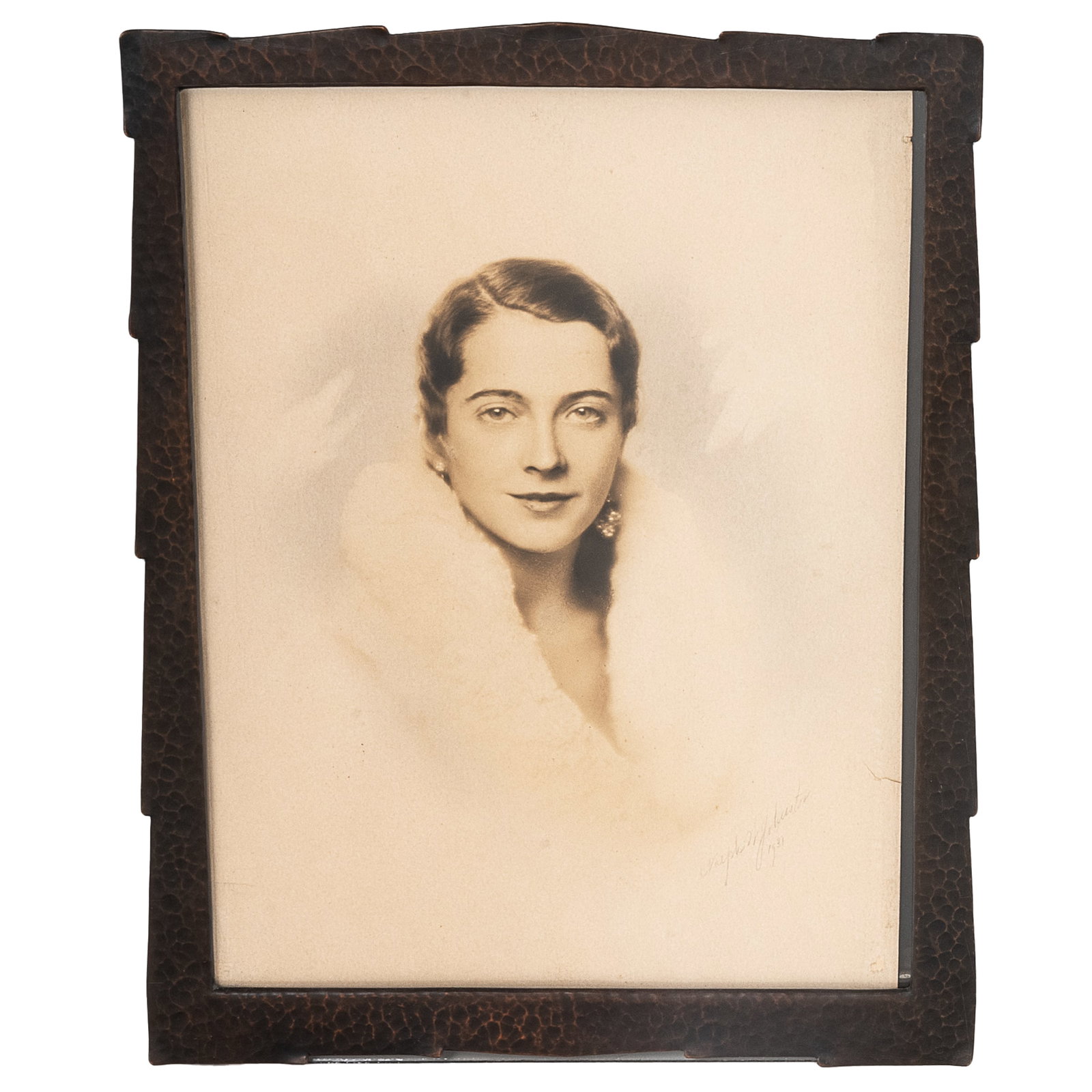 Fred Brosi Hammered Copper Picture Frame (1 of 4)