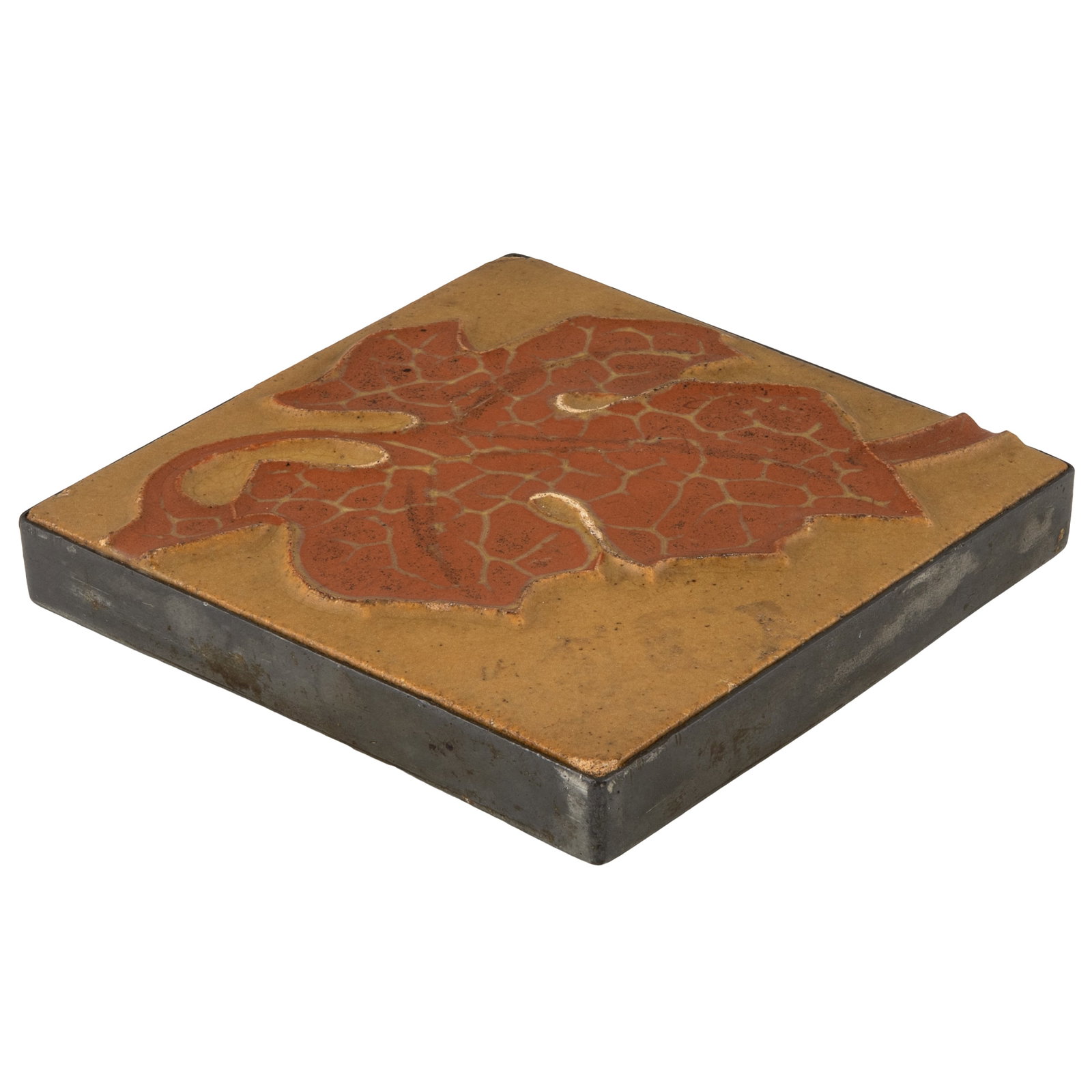 Rookwood Faience Maple Leaf Tile - 2