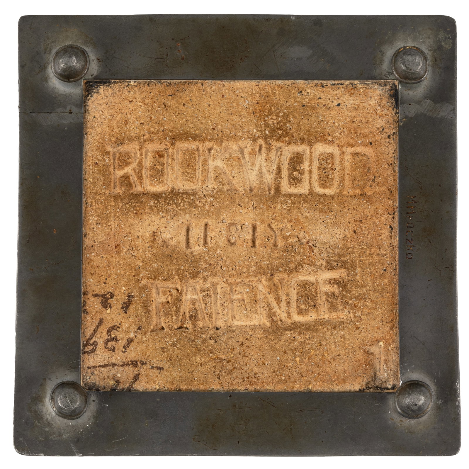 Rookwood Faience Maple Leaf Tile - 3