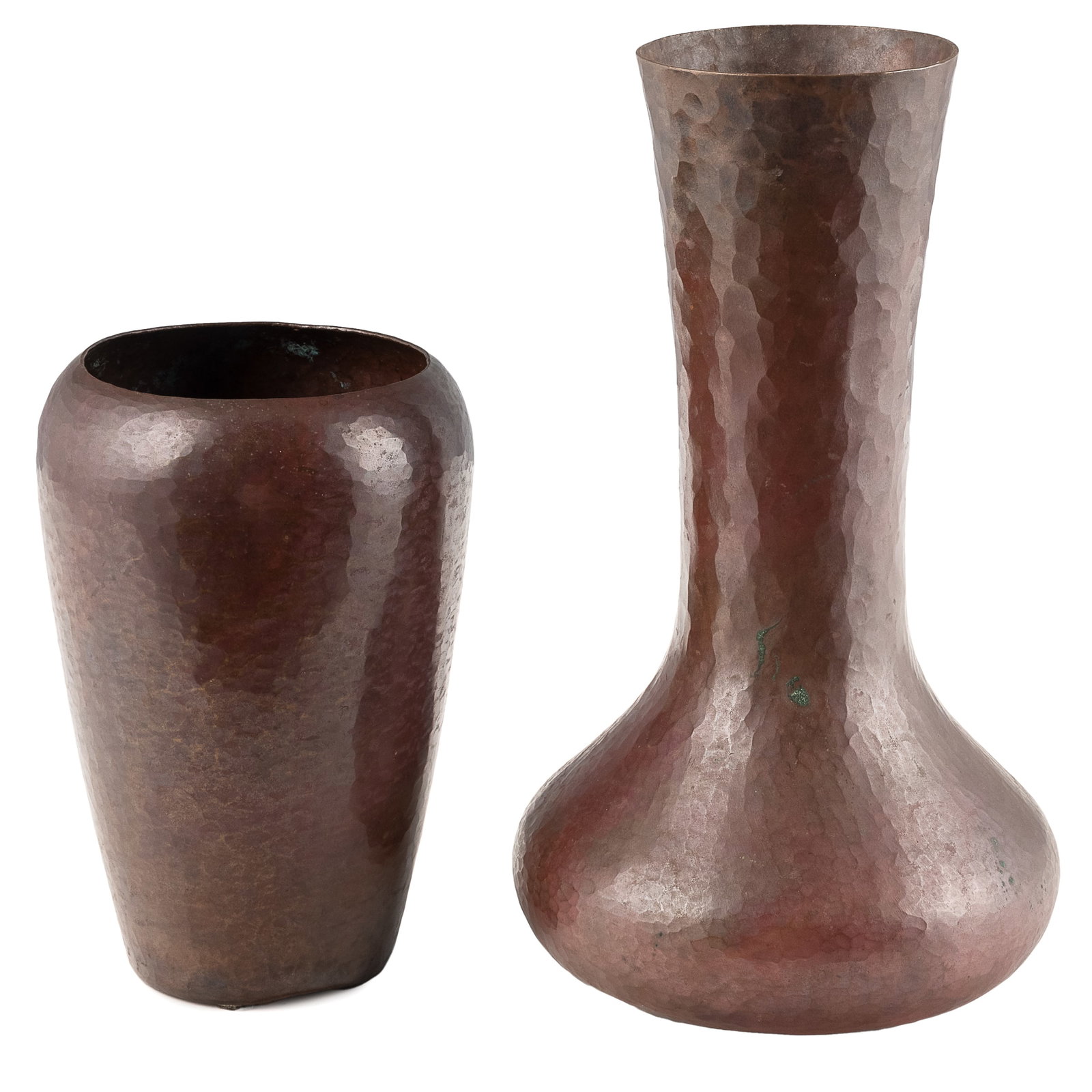 Two Ramon Ramirez Hammered Copper Vases (1 of 5)