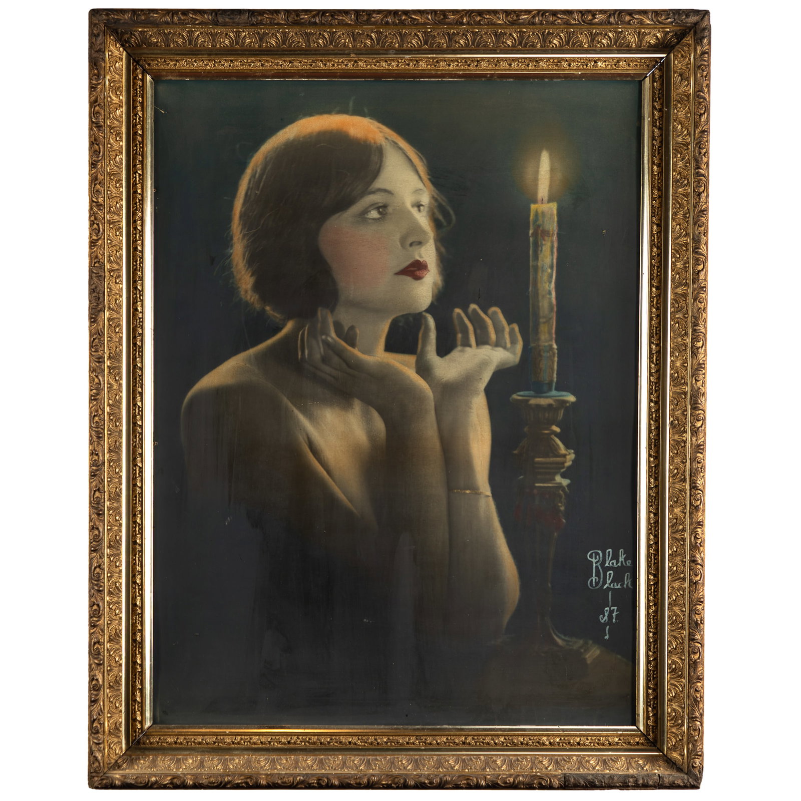 Hand Colored Photograph, Blake Black (1 of 4)