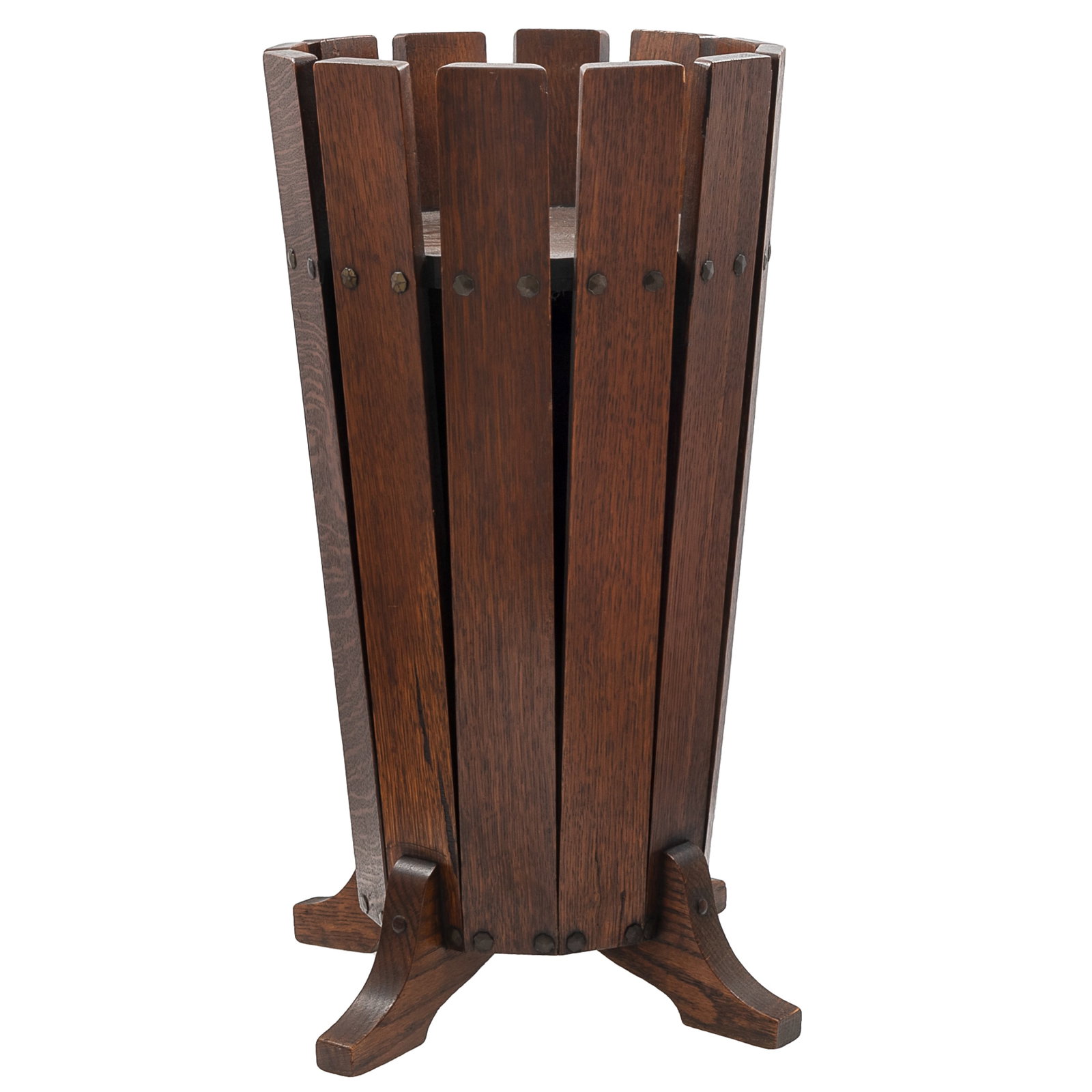 Lakeside Craft Shops, Arts & Crafts Oak Plant Stand (1 of 5)