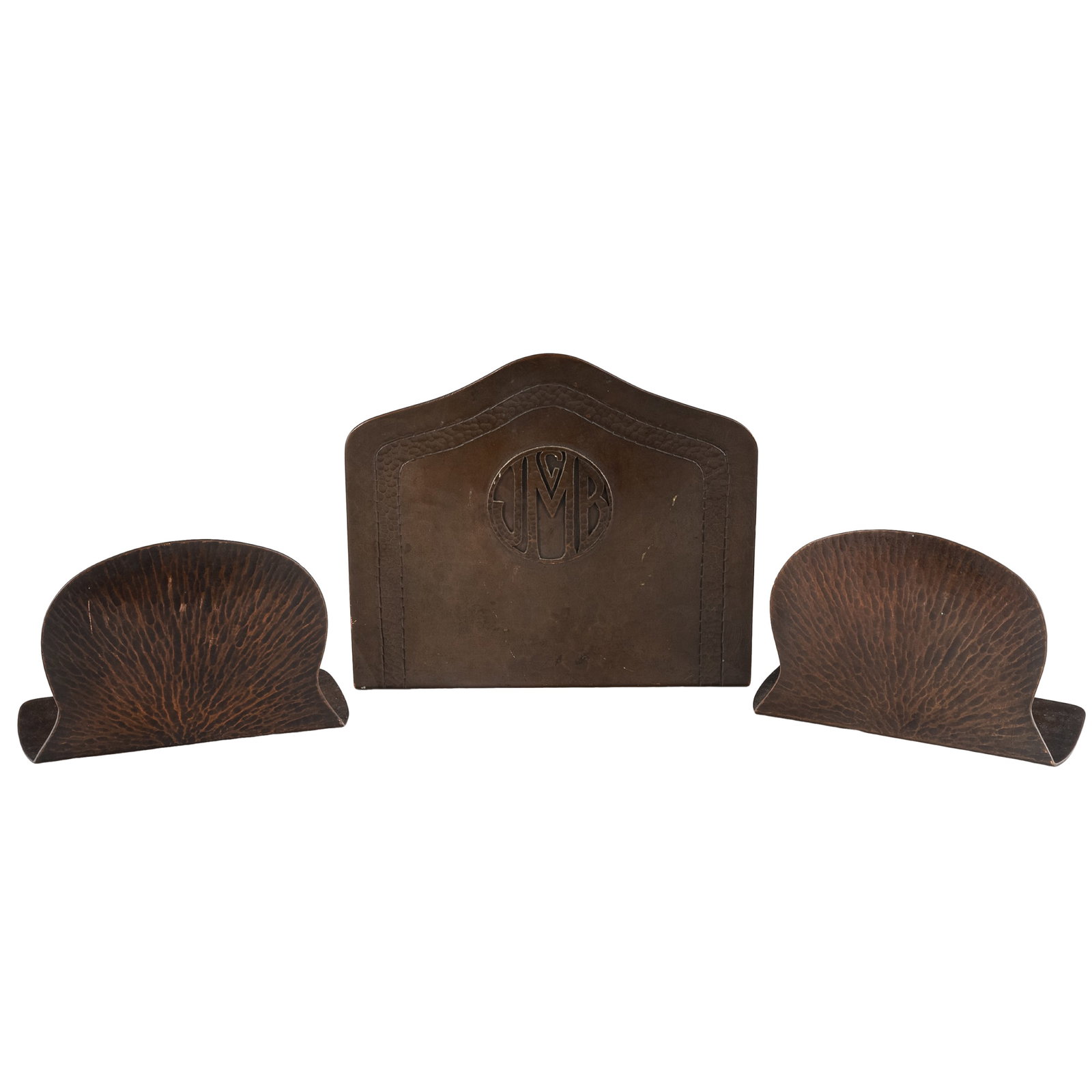 Dirk Van Erp Hammered Copper Bookends (1 of 4)