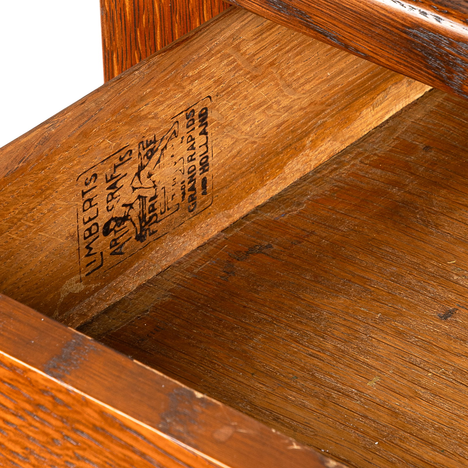Limbert Oak Sofa Table - 5