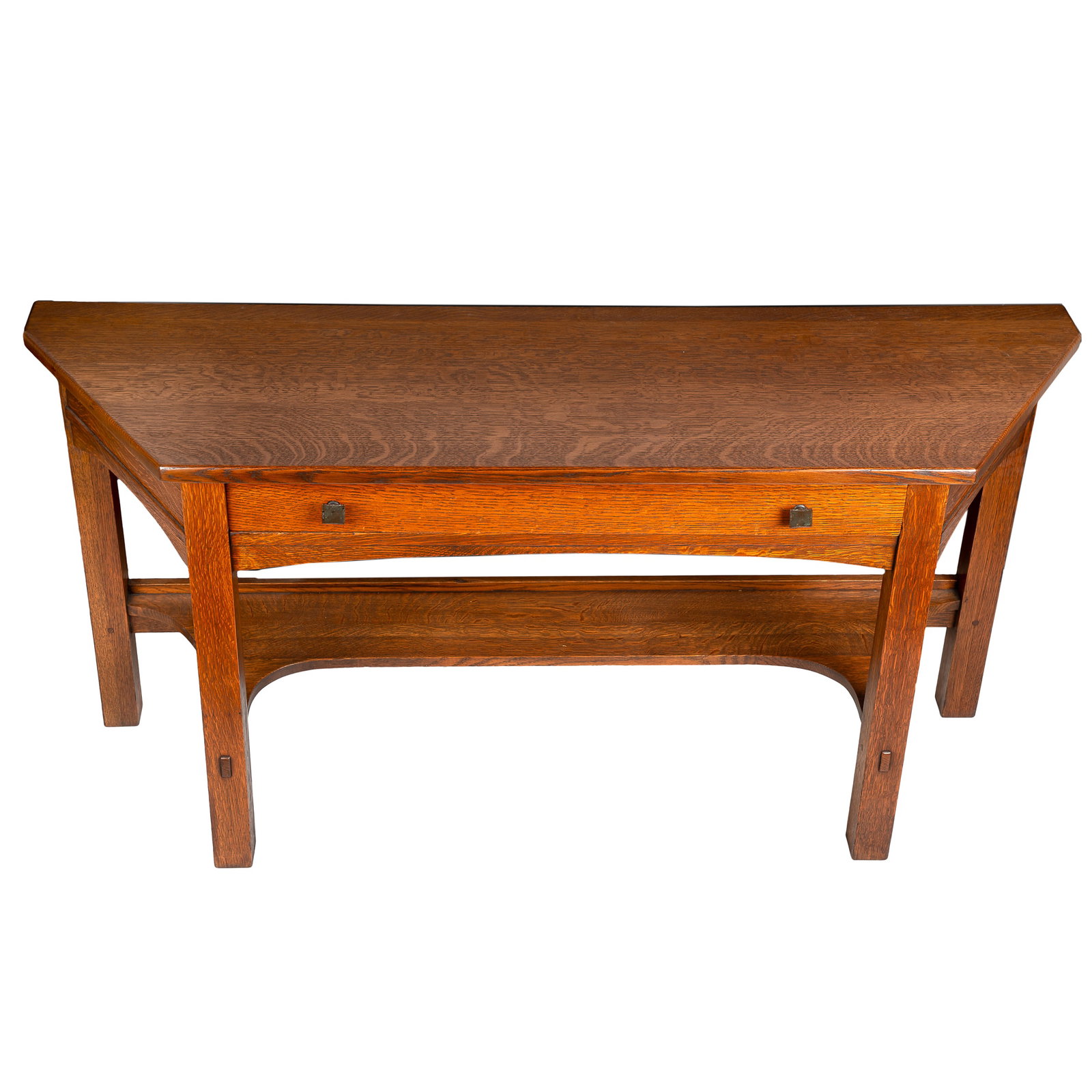Limbert Oak Sofa Table - 6