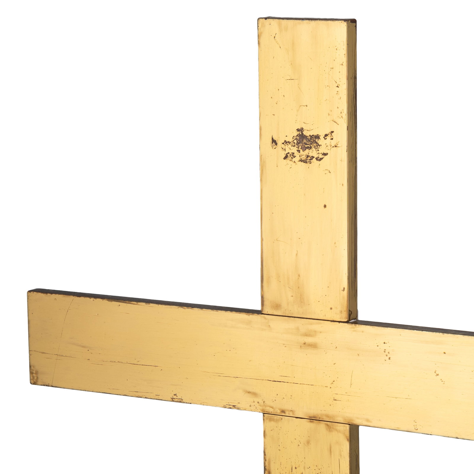 Large Brass Cross - 2