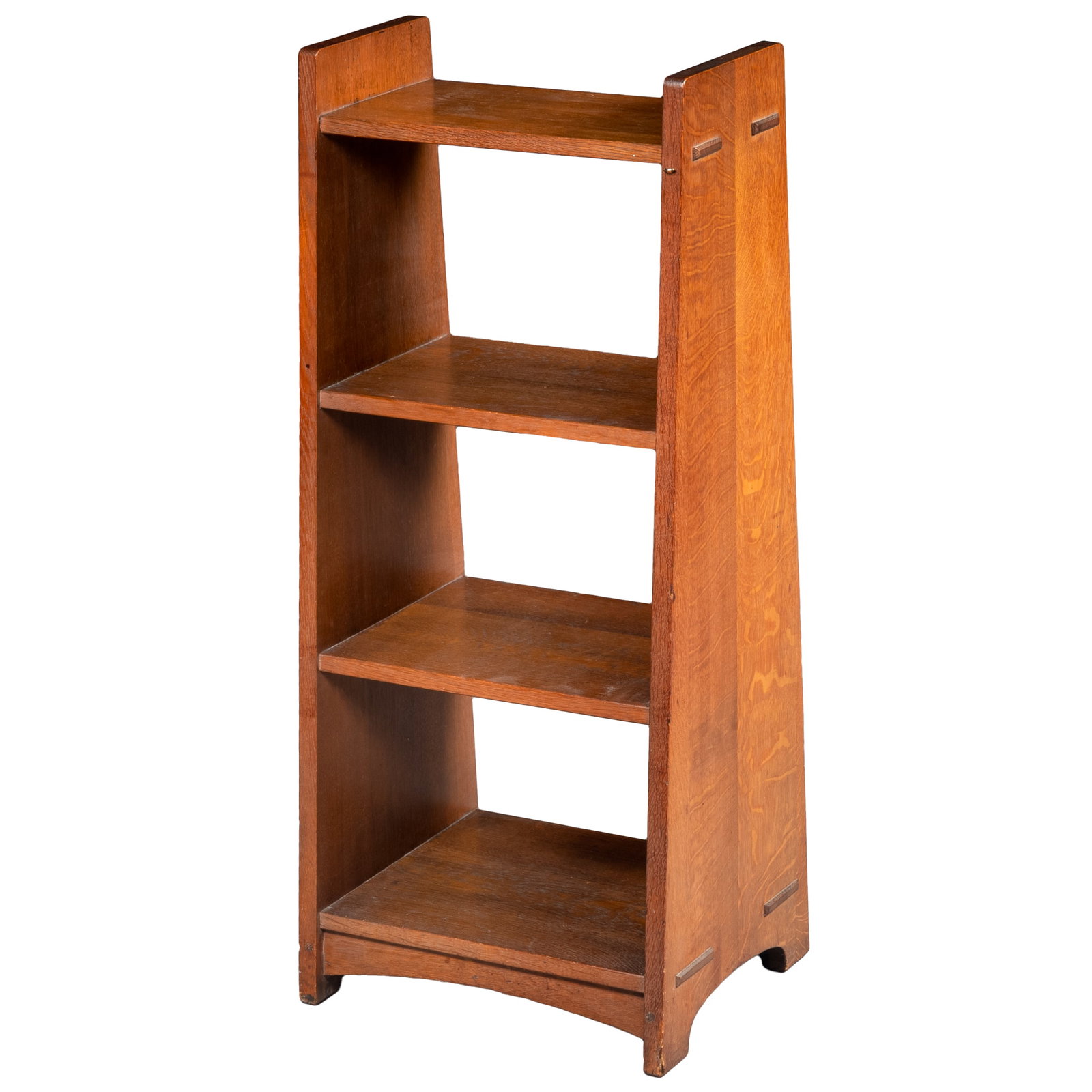 Stickley Trapezoidal Oak Magazine Stand (1 of 6)