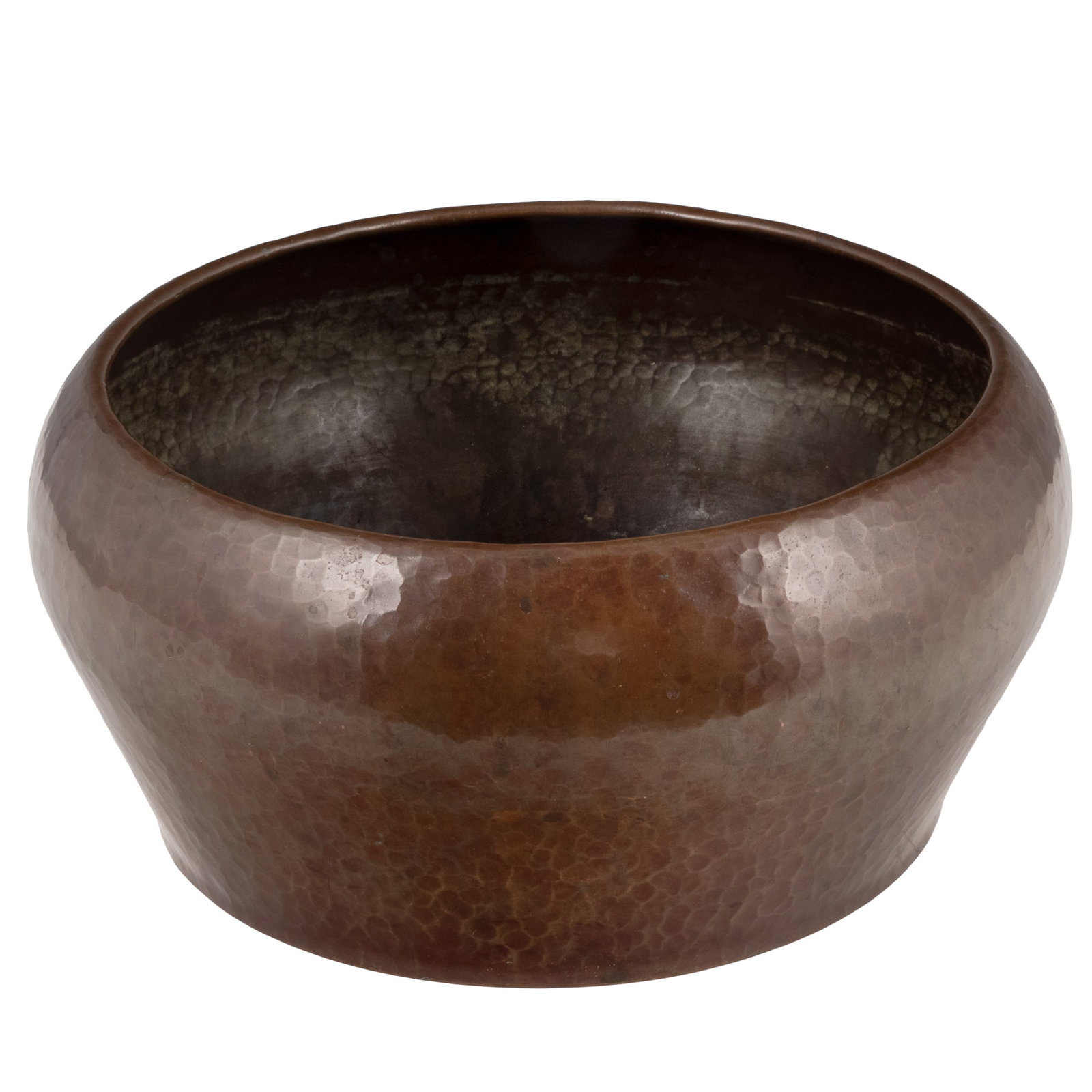 Arts & Crafts Hammered Copper Bowl (1 of 6)