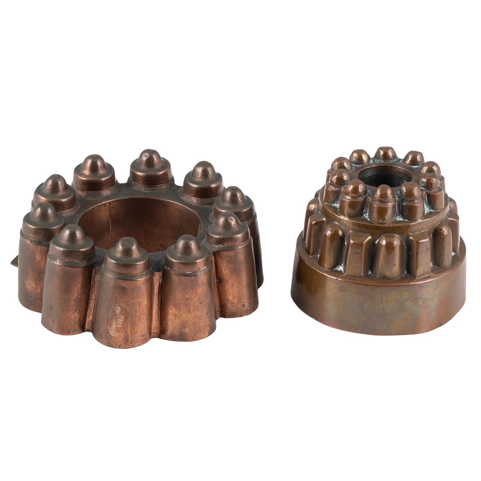 English Copper Crown Molds (1 of 5)