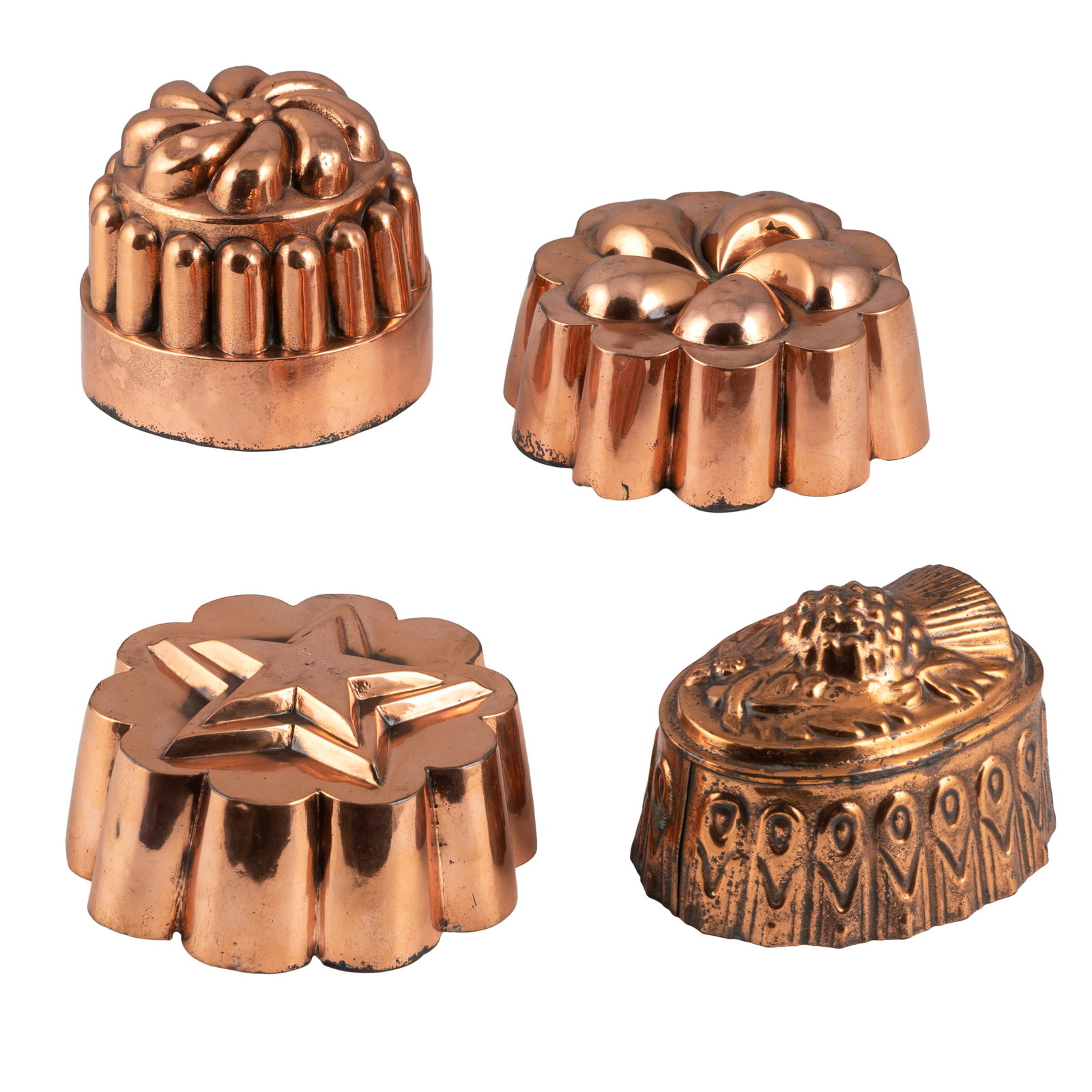 Four Copper Molds (1 of 4)