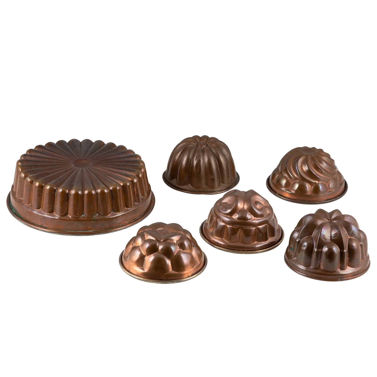Copper Molds Including 'Bazar Francais New York' (1 of 4)