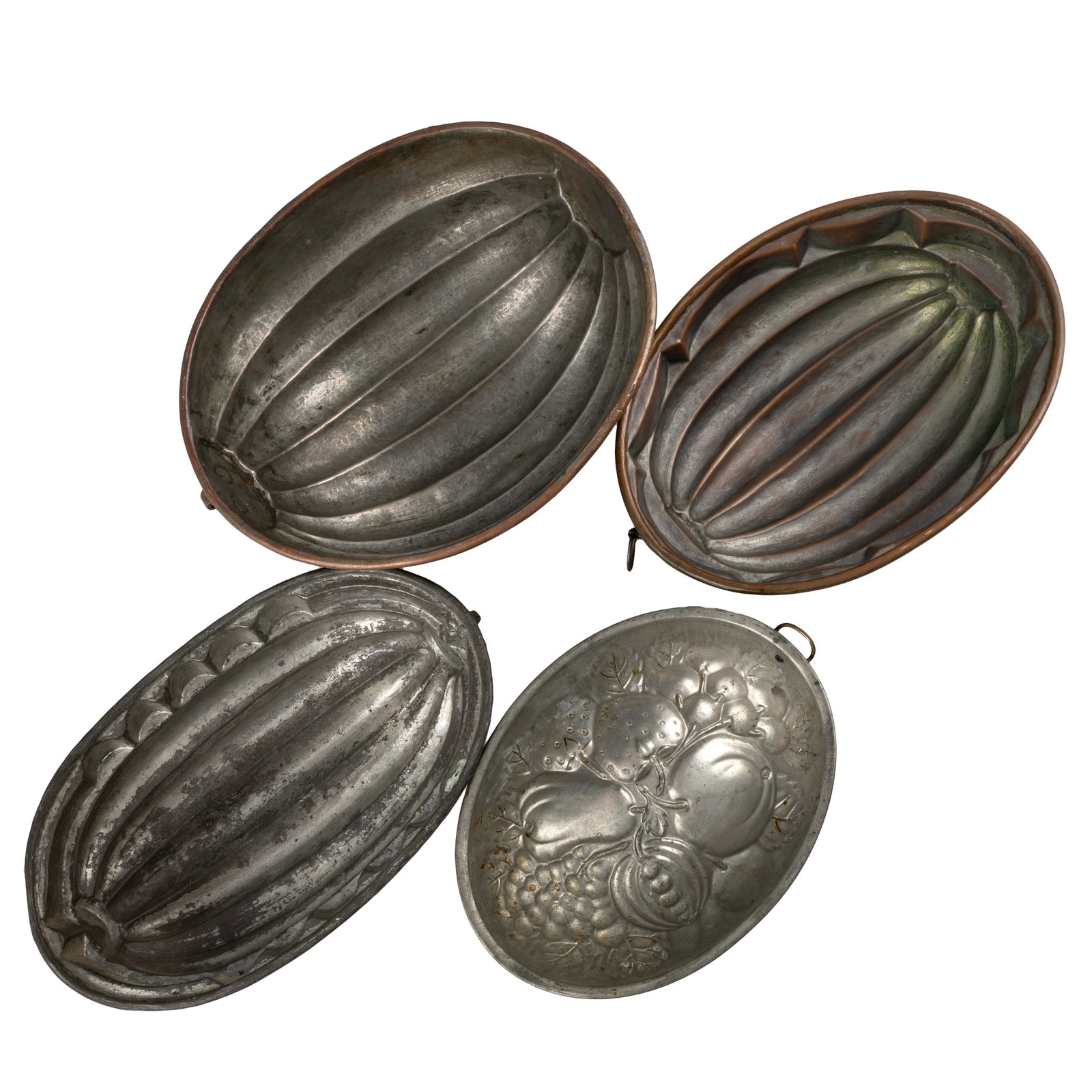 Oval Copper Molds - 3
