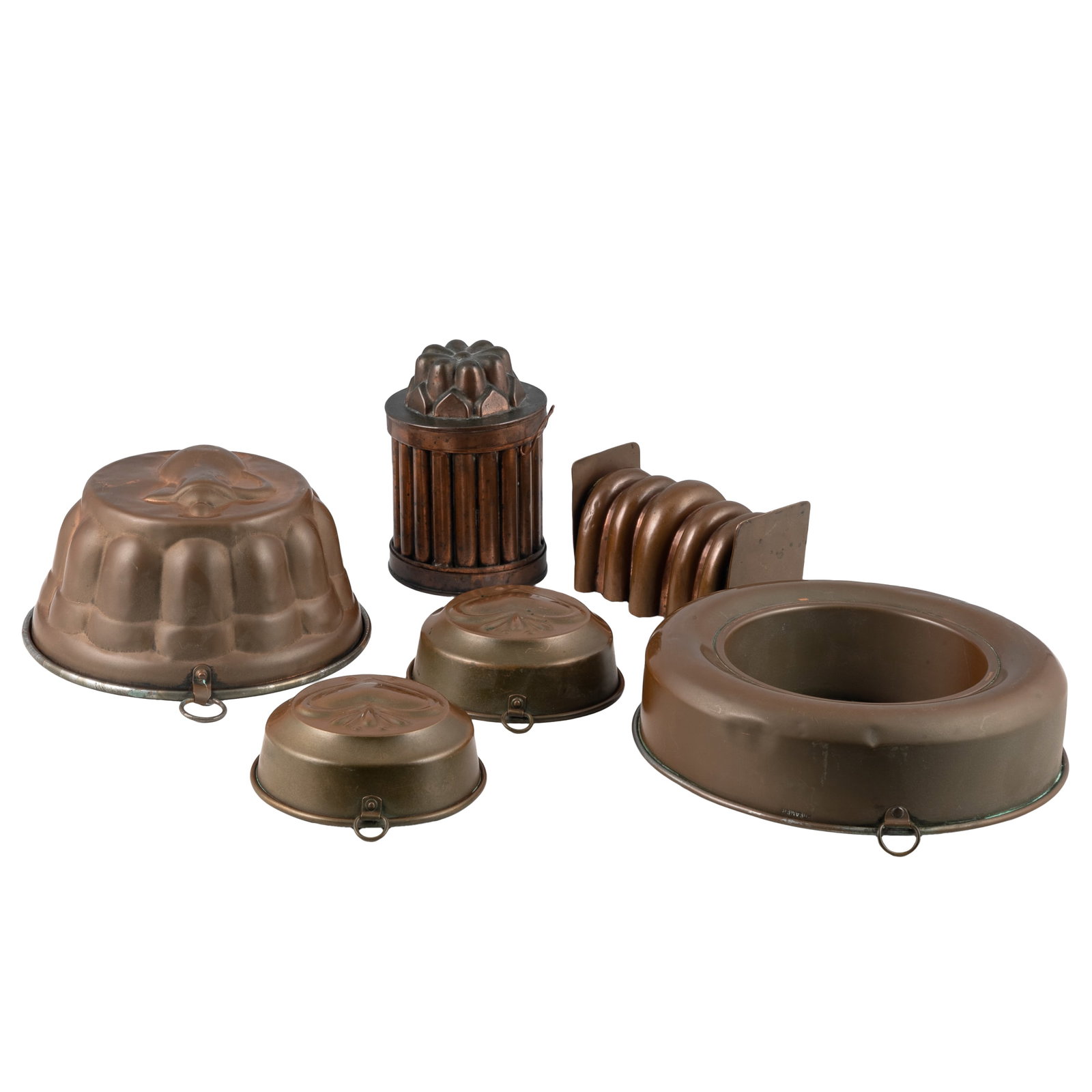 Copper Kitchen Molds - 2