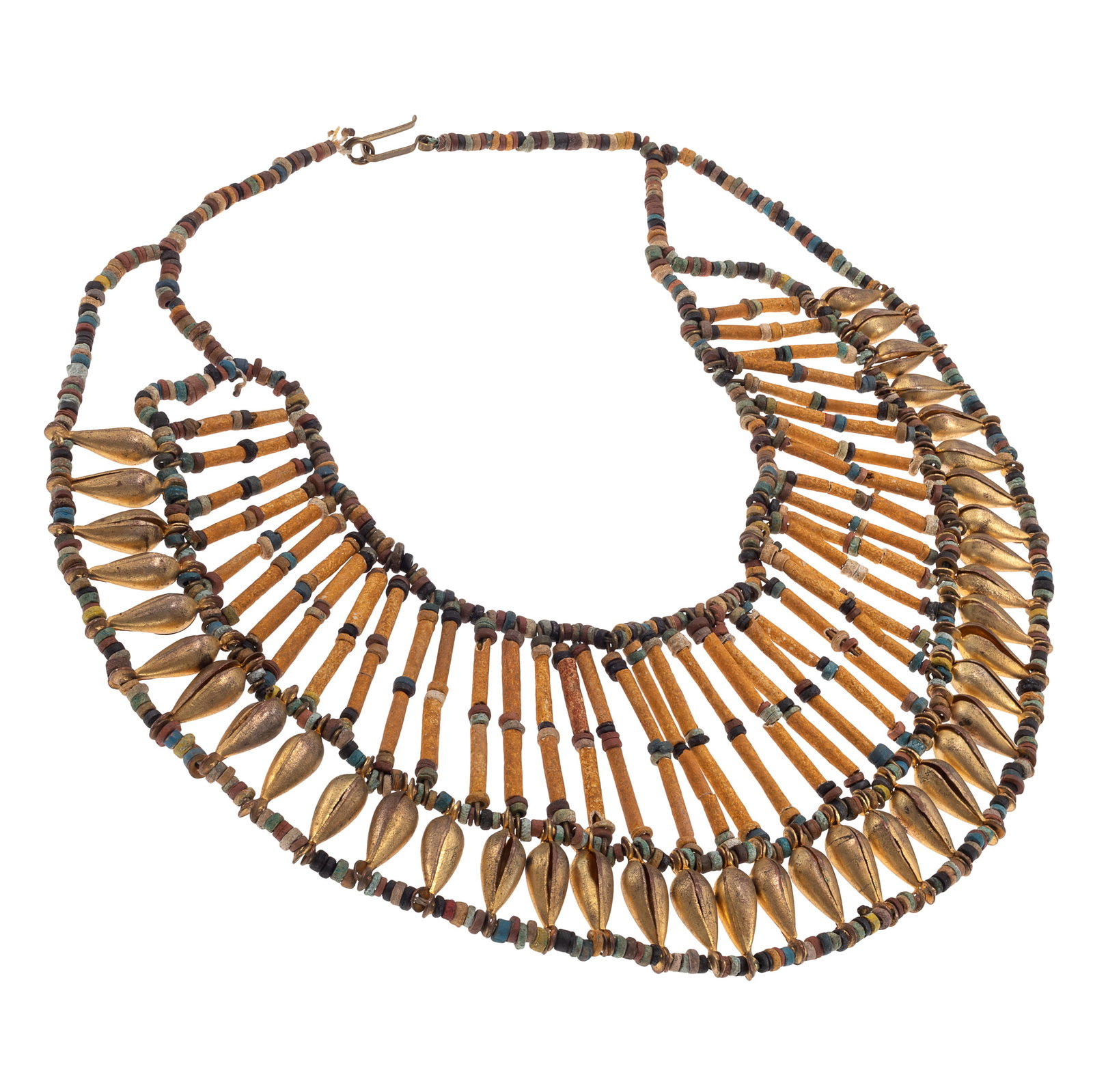 Egyptian Broad Collar Necklace (1 of 4)