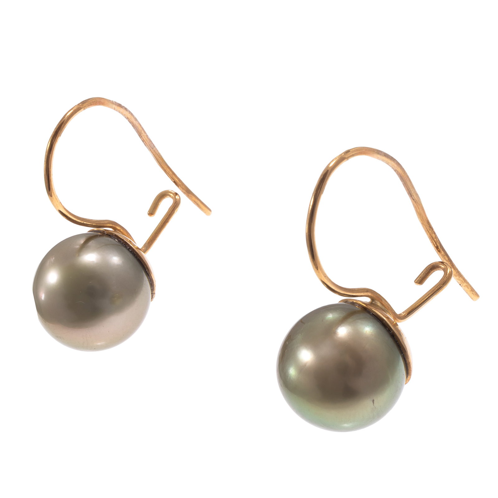 Pair of South Sea Cultured Pearl, 18k Earrings (1 of 4)