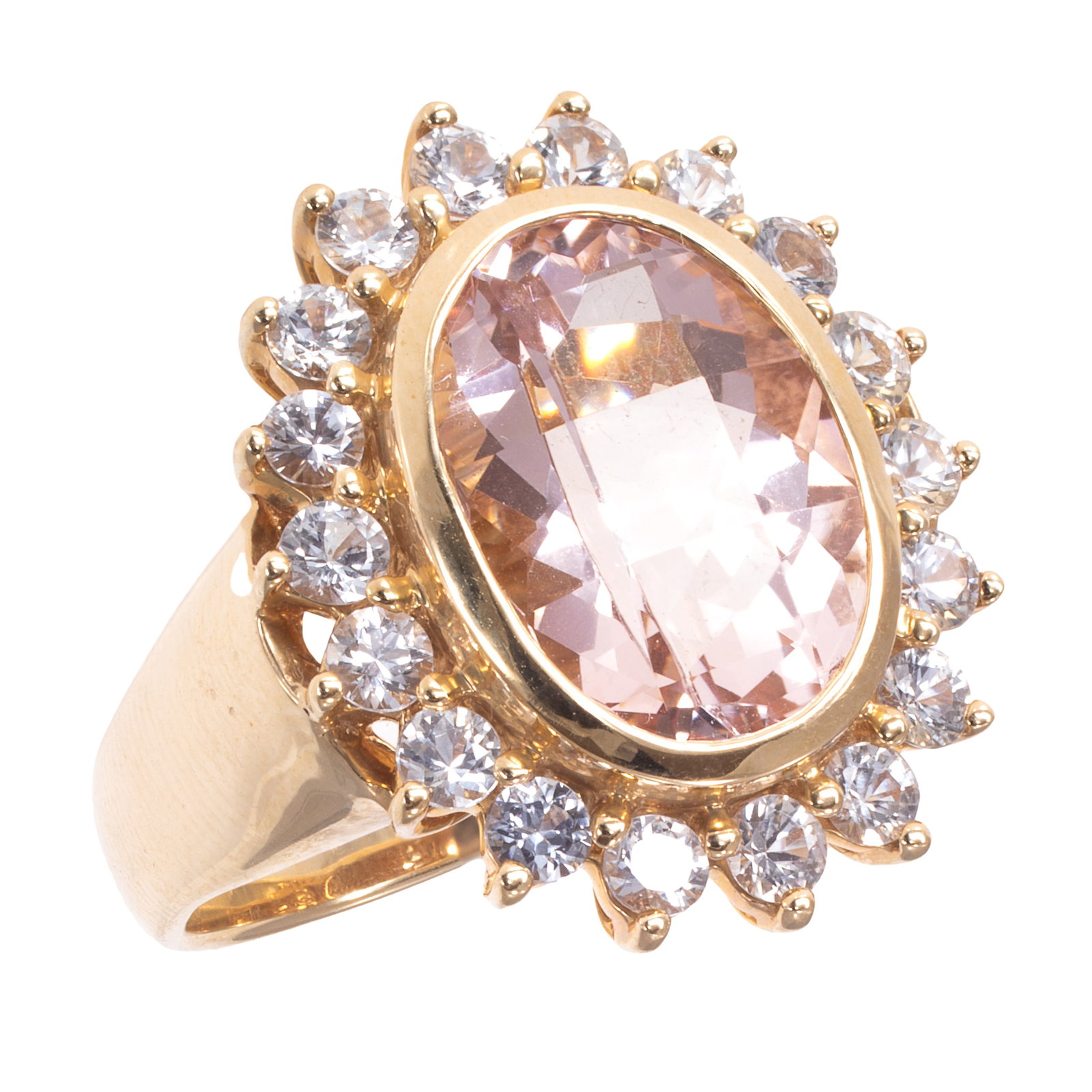 Morganite, 14k Yellow Gold Ring (1 of 5)