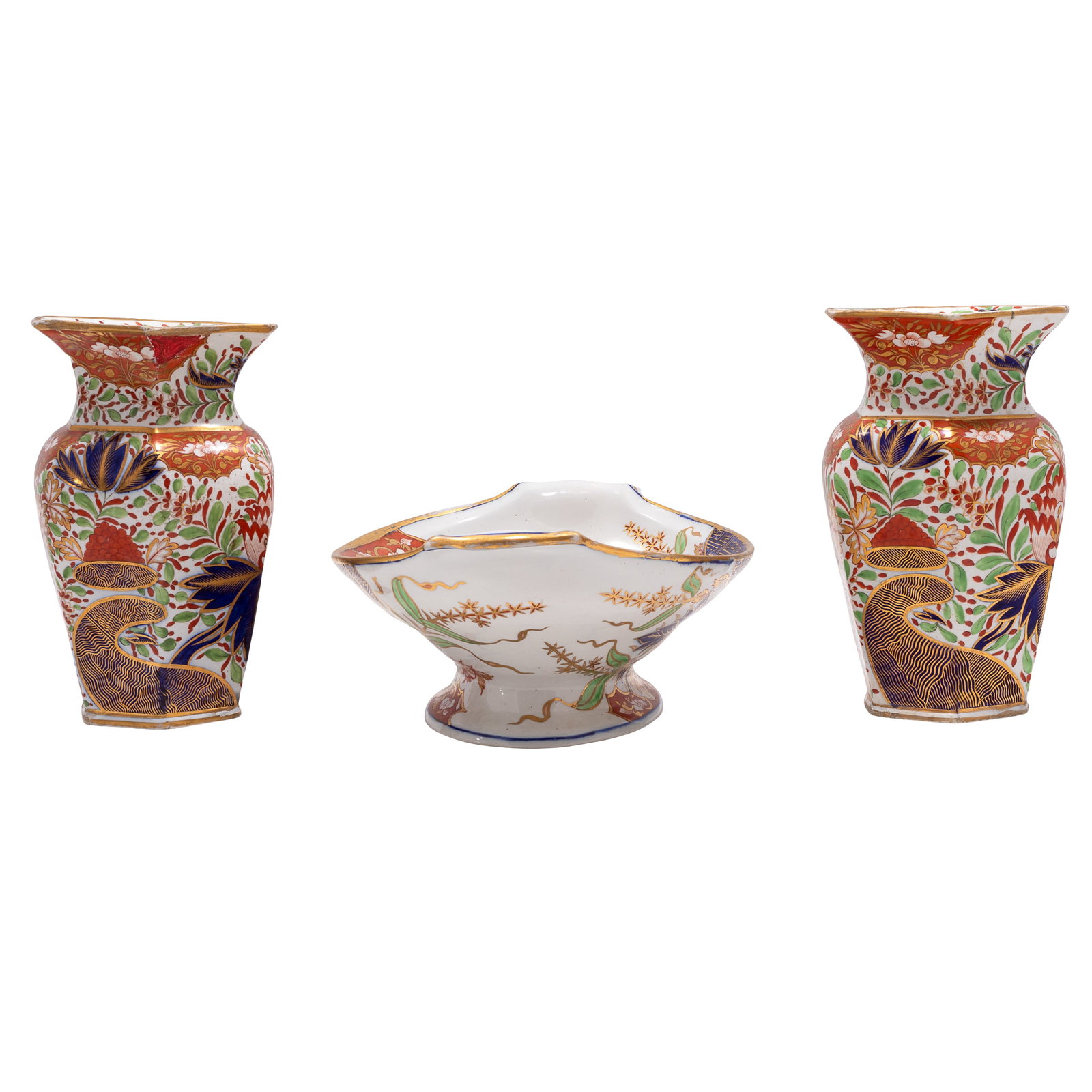 Chamberlain Worcester Vases - 3