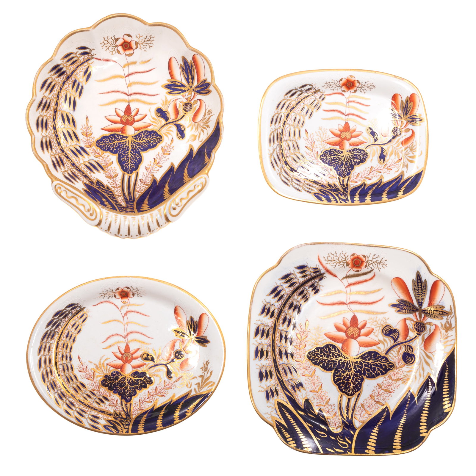 Spode Banana Tree Pattern Part Dinner Service. - 18