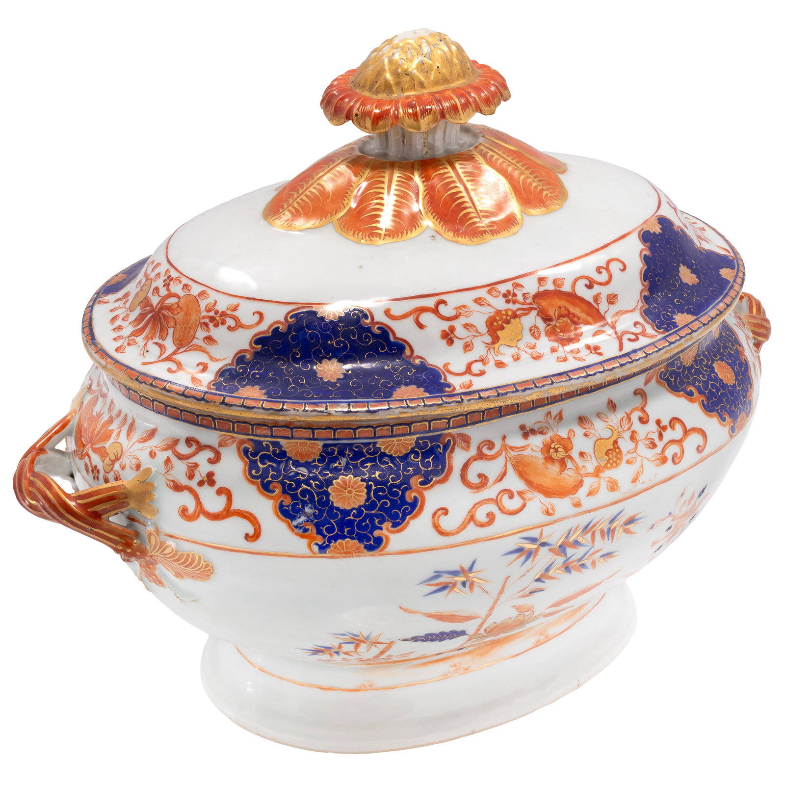 Staffordshire Imari Tureen (1 of 7)