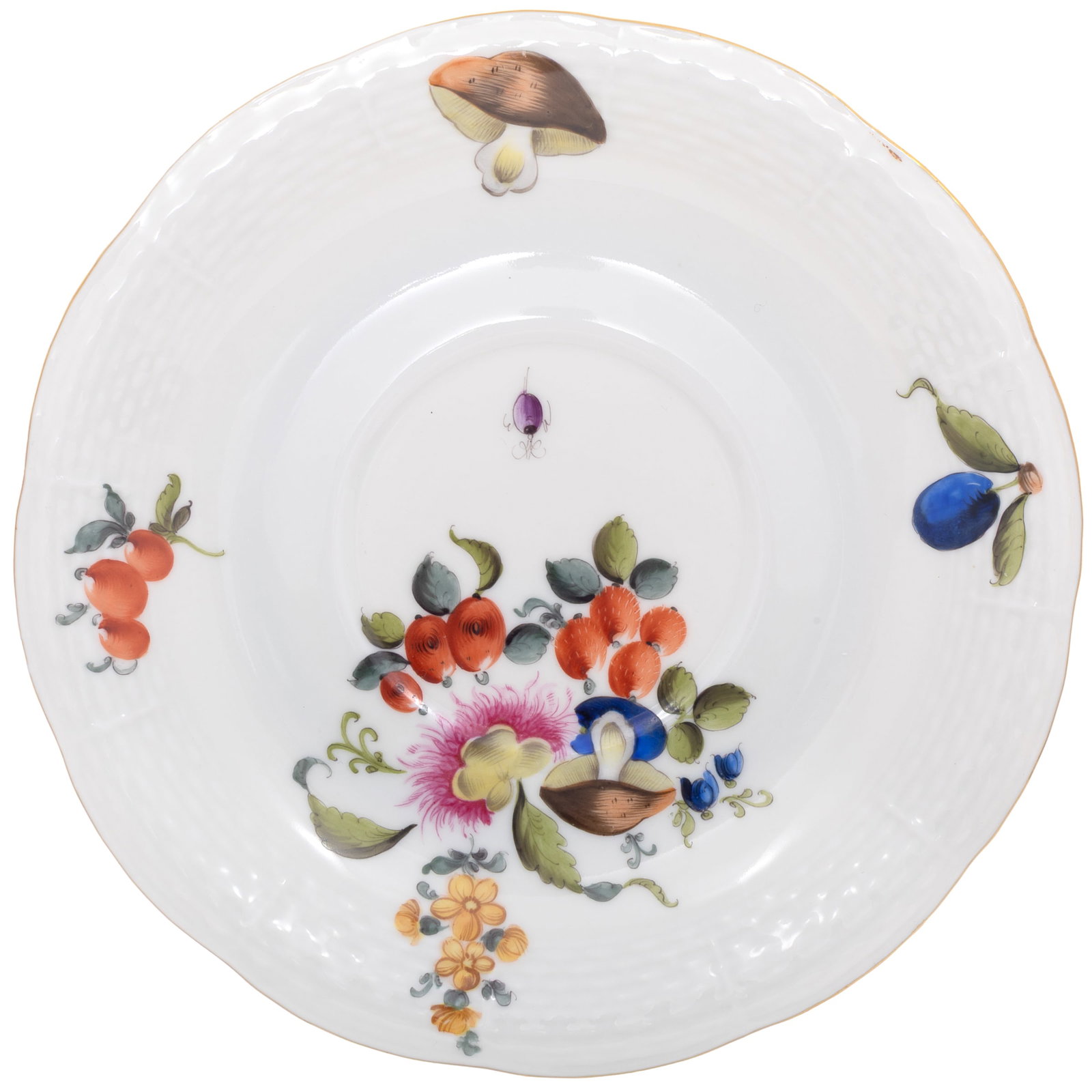 Herend Fruit and Flowers Pattern Dinning Set - 15