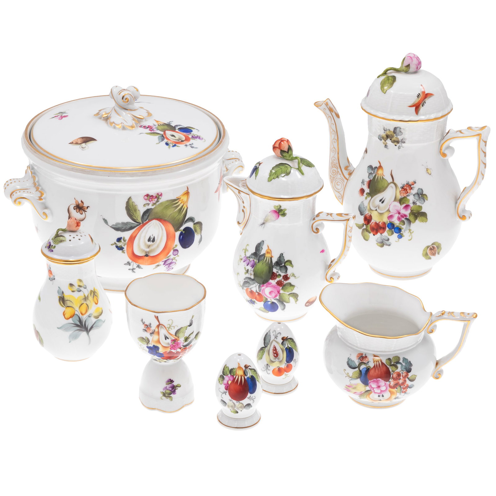 Herend Fruit and Flowers Beverage Servers (1 of 12)