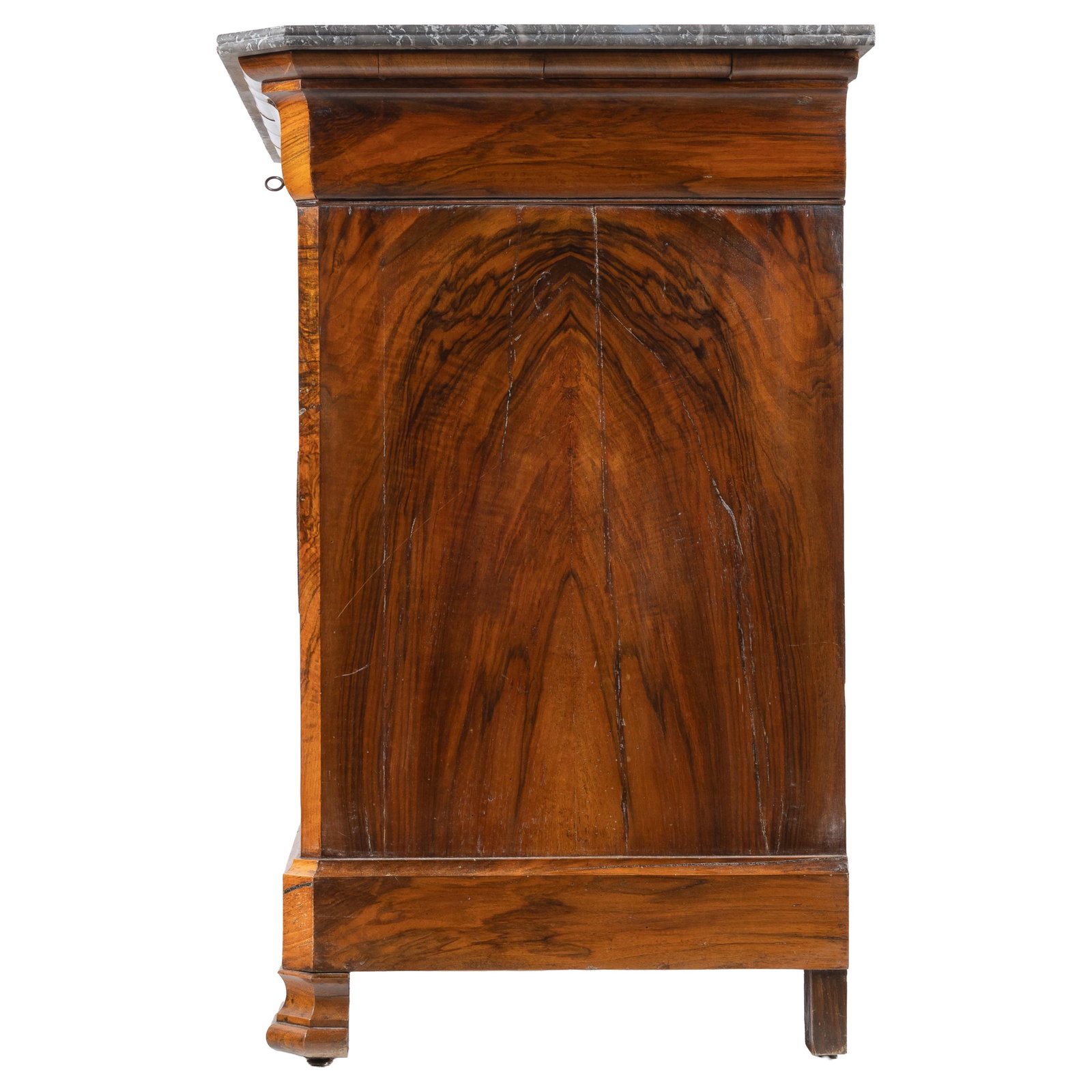 Louis Philippe Walnut Commode - 9