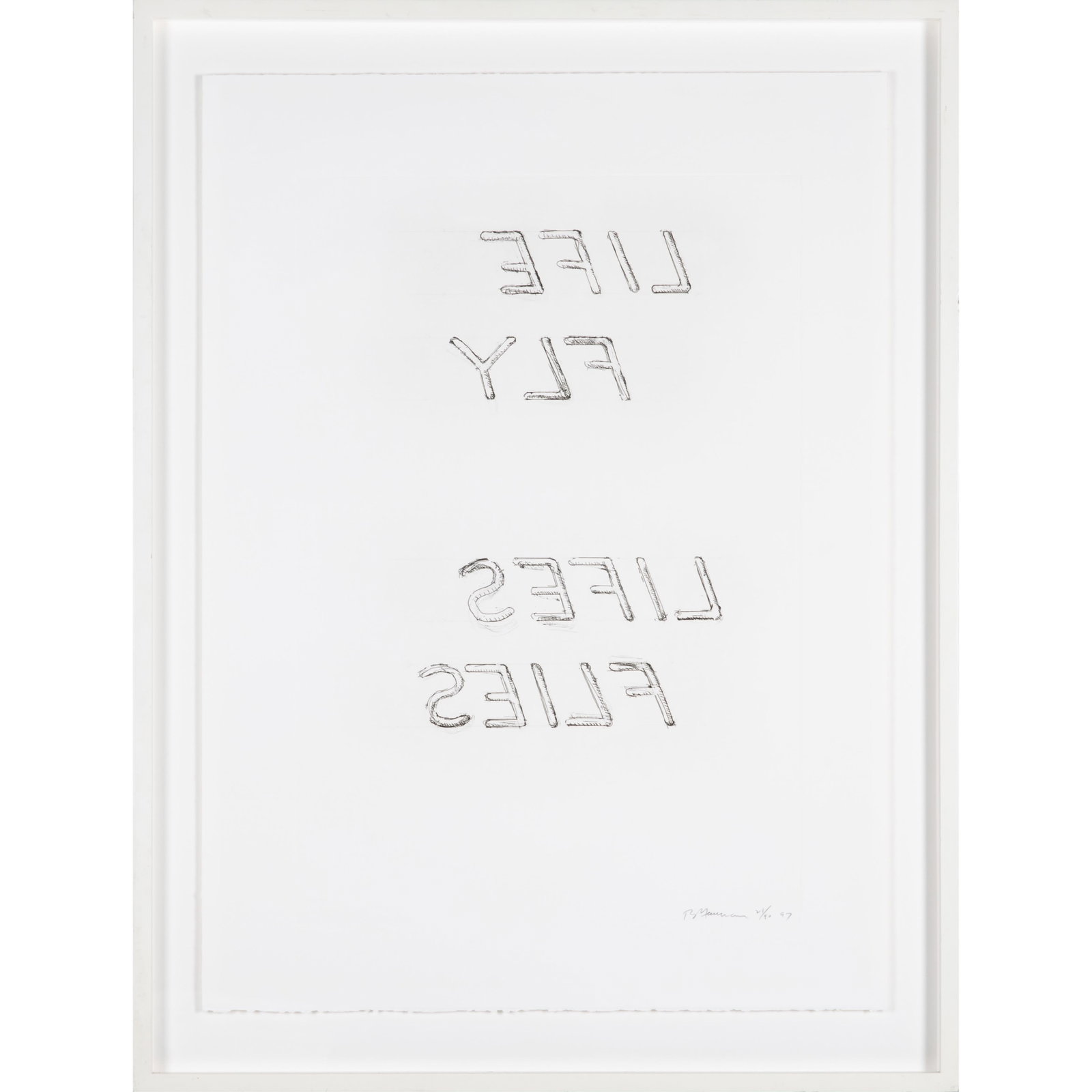 Bruce Nauman (American, b. 1941). (1 of 6)
