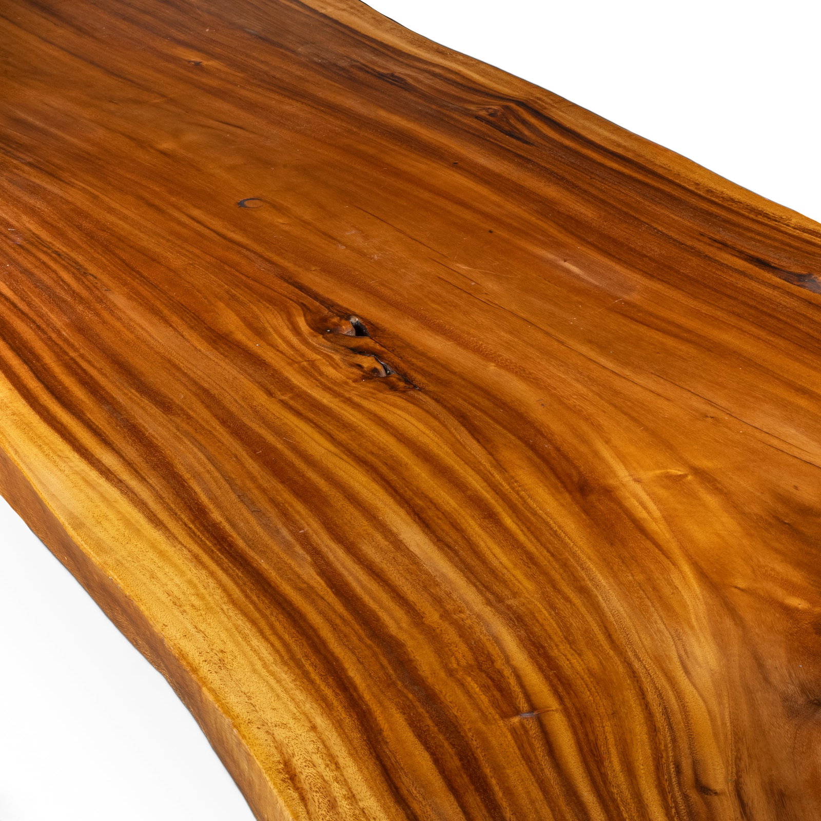 Mid Century Live Edge Dining Table - 3