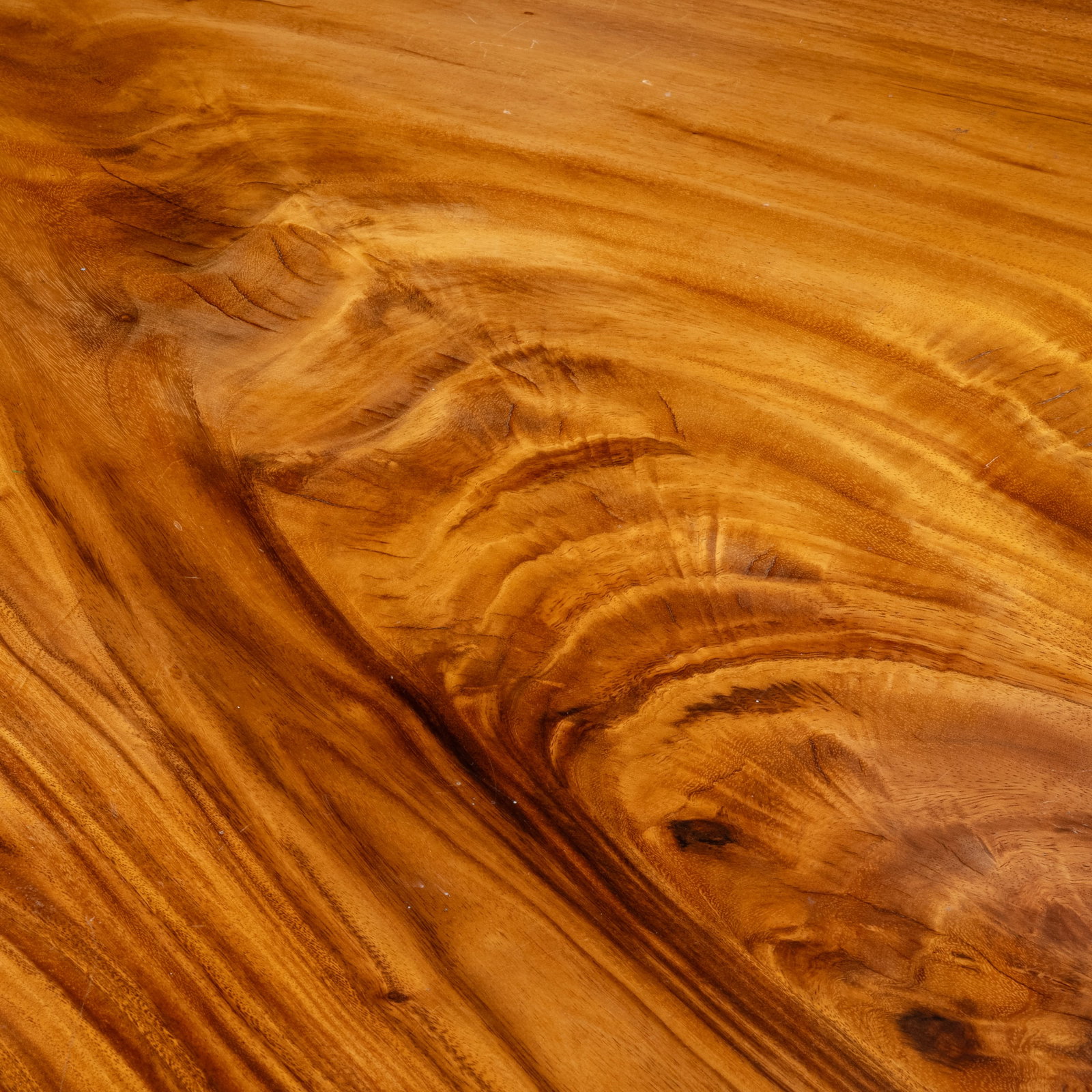 Mid Century Live Edge Dining Table - 4