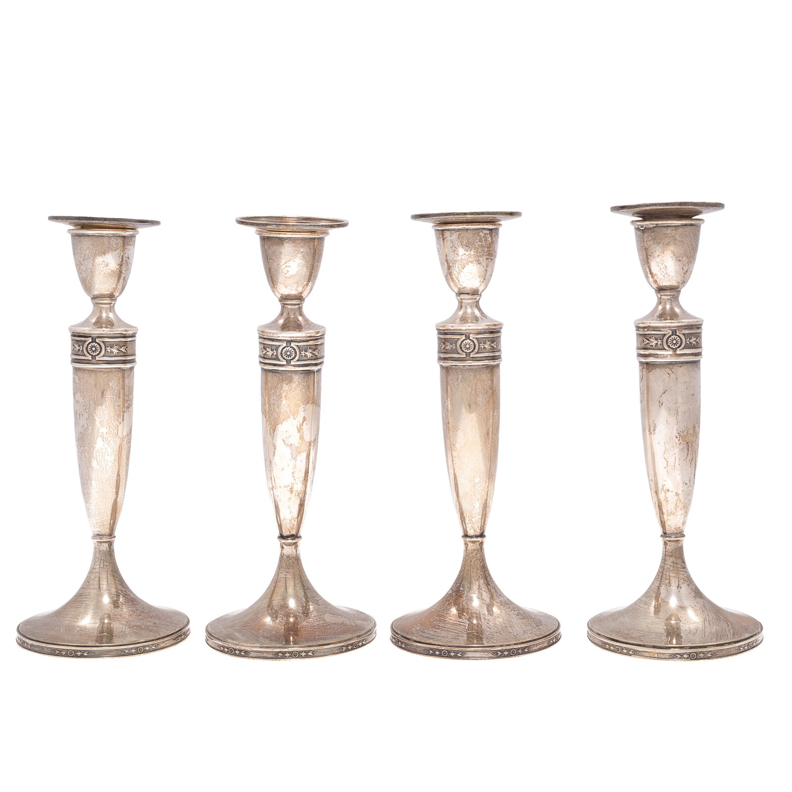 J.S. Co. Sterling Silver Candlesticks (1 of 7)