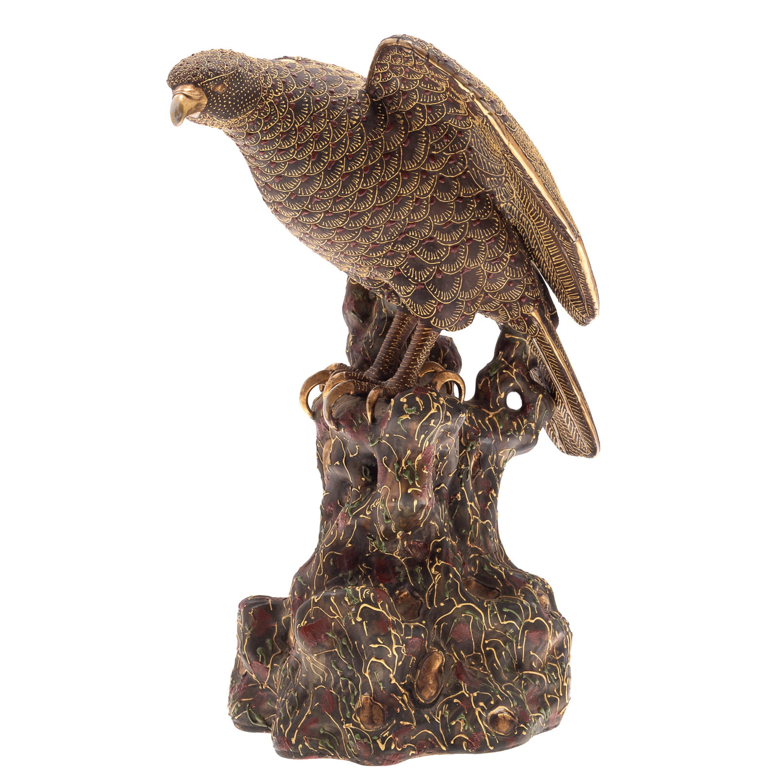 Japanese Bronze Figure of a Hawk (1 of 6)