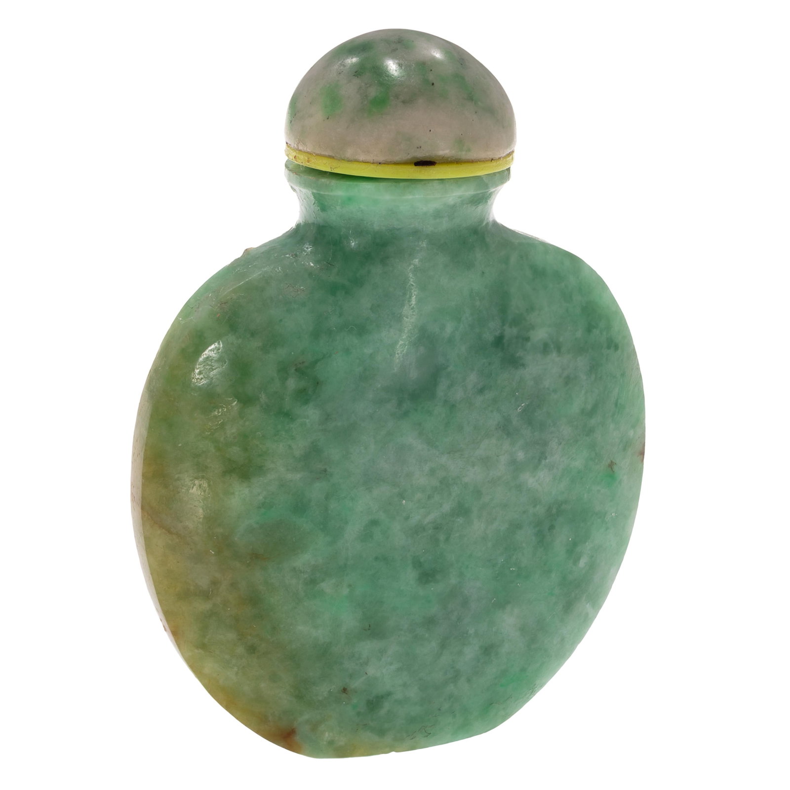 Apple Green Jadeite Snuff Bottle (1 of 8)
