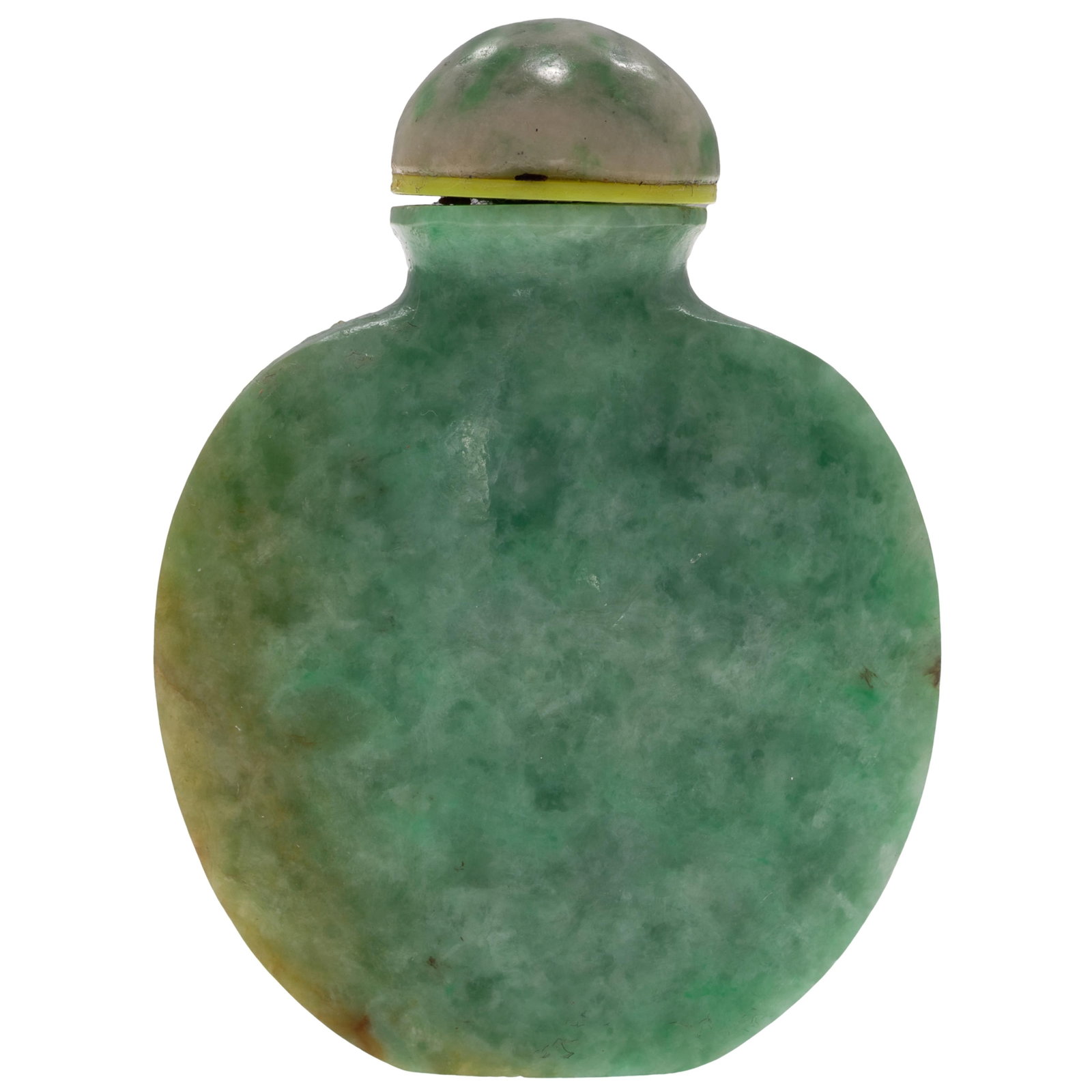 Apple Green Jadeite Snuff Bottle - 3
