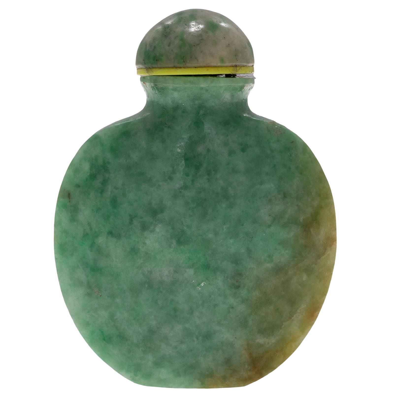 Apple Green Jadeite Snuff Bottle - 5