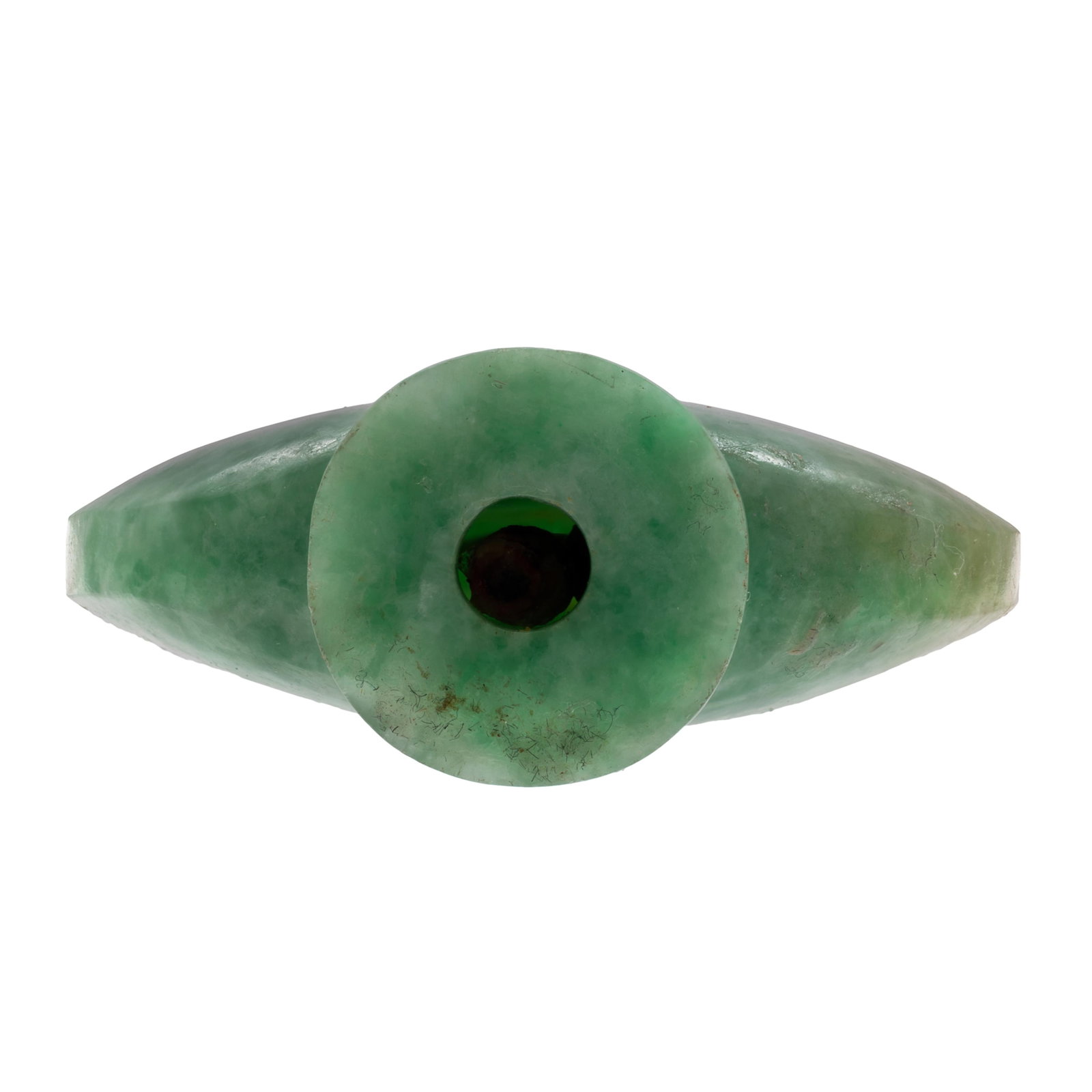 Apple Green Jadeite Snuff Bottle - 8