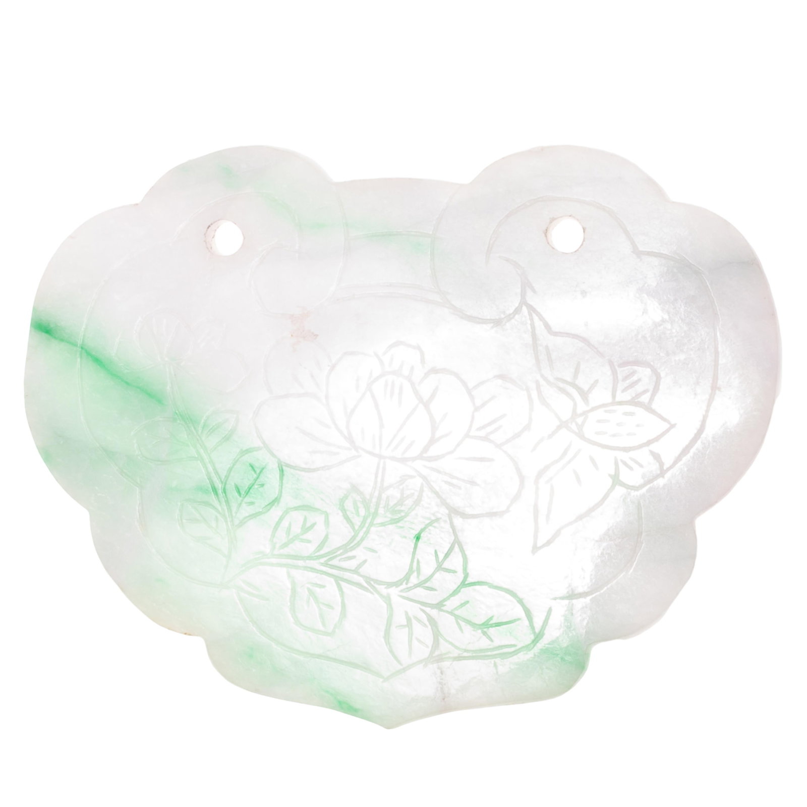 Chinese Carved Jade Plaque - 4