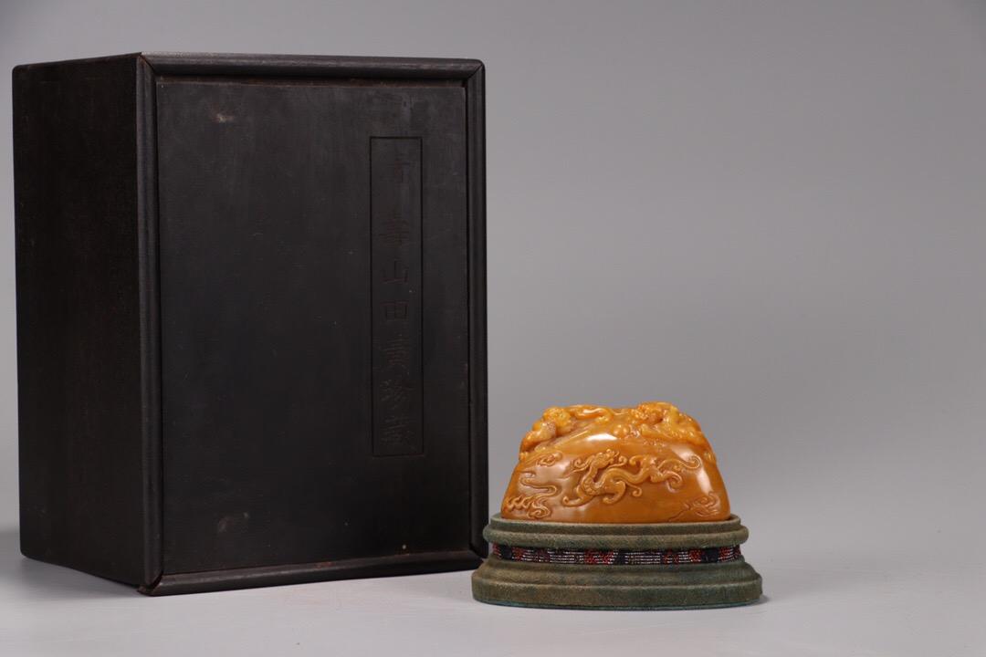 QIANLONG MARK, CHINESE SOAPSTONE SEAL (1 of 7)